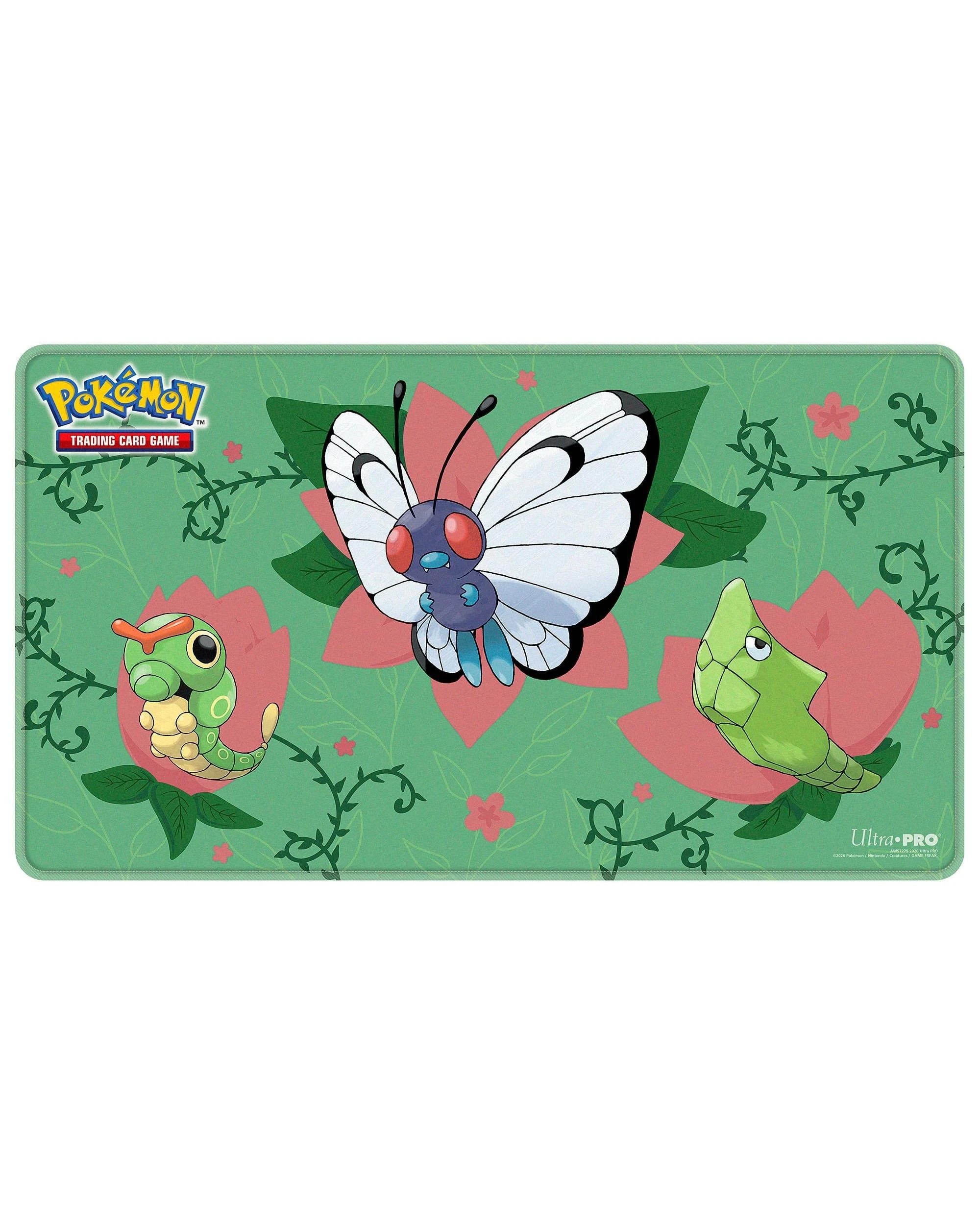 1 Ultra Pro Pokemon Caterpie Evolutions Stitched Playmat - Multi, 1 of 1