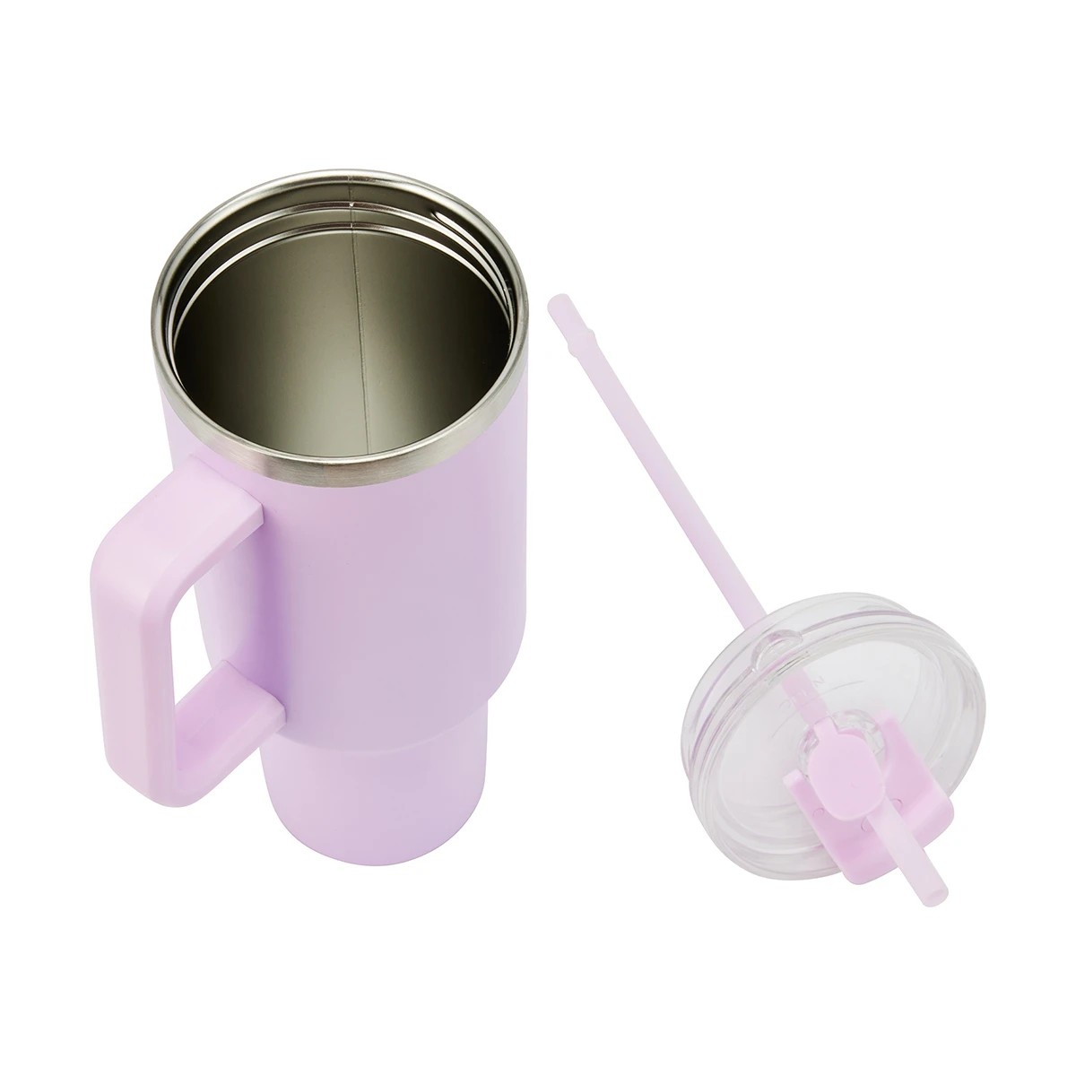 3 1.18L Purple Jumbo Tumbler with Handle, 3 of 10