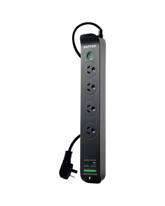 Jackson Raptor Surge Protected 4P Master Switch Powerboard