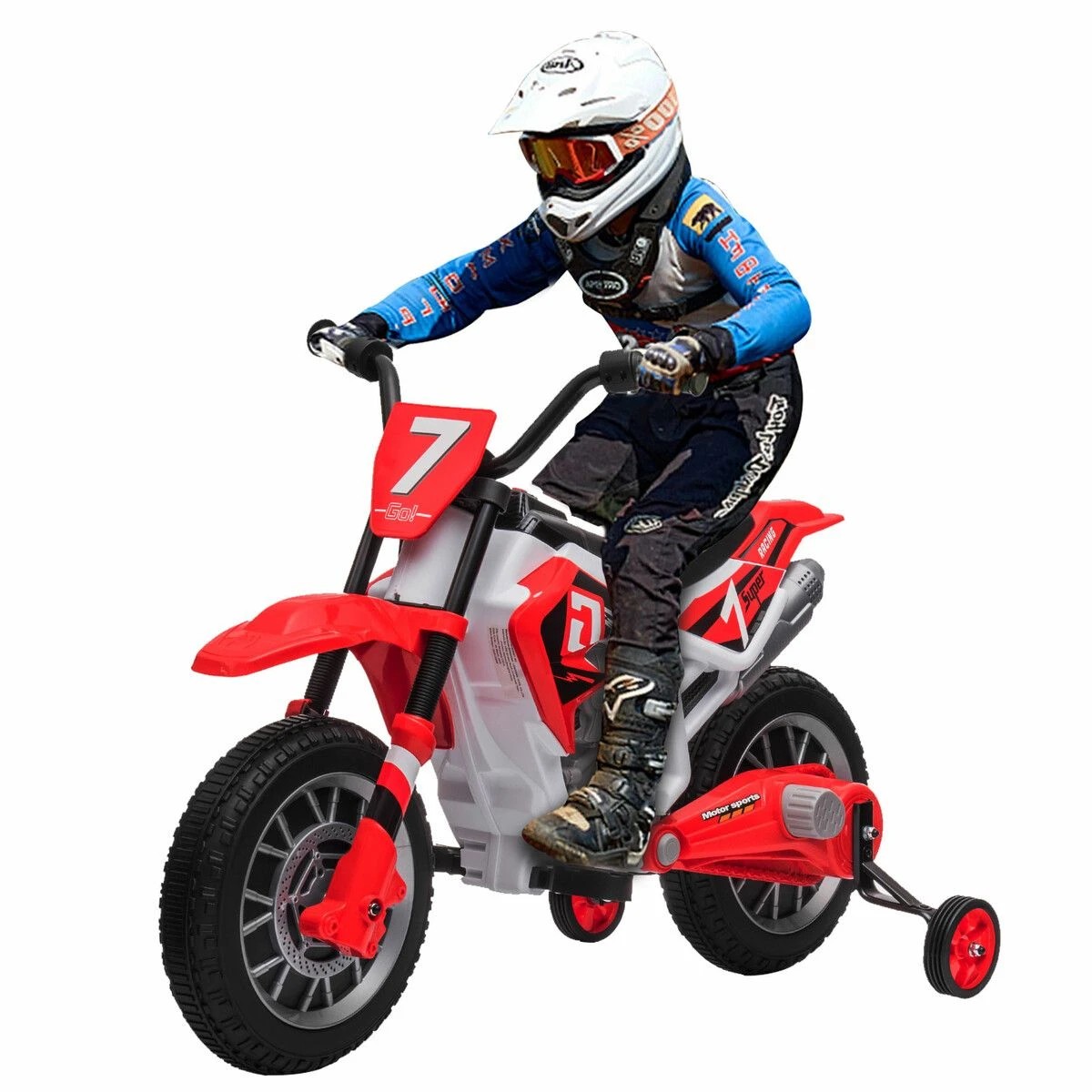 2 Kidbot Kids Motorcycle Ride On Car Electric Toy, 2 of 5
