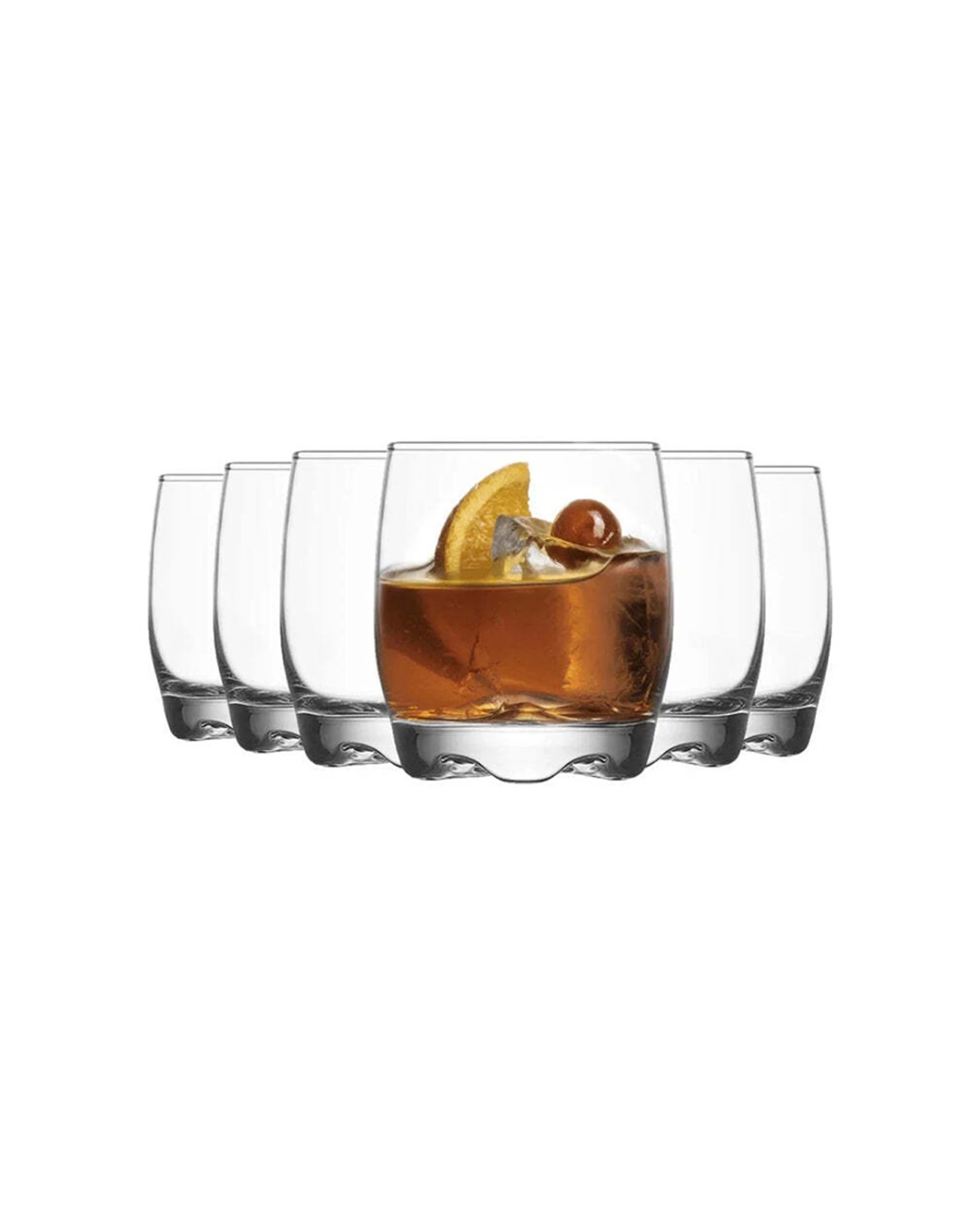 1 Art Craft 6pc Ava Glass Tumbler Set 290ml Dishwasher Safe Elegant Gift Boxed - Clear, 1 of 3