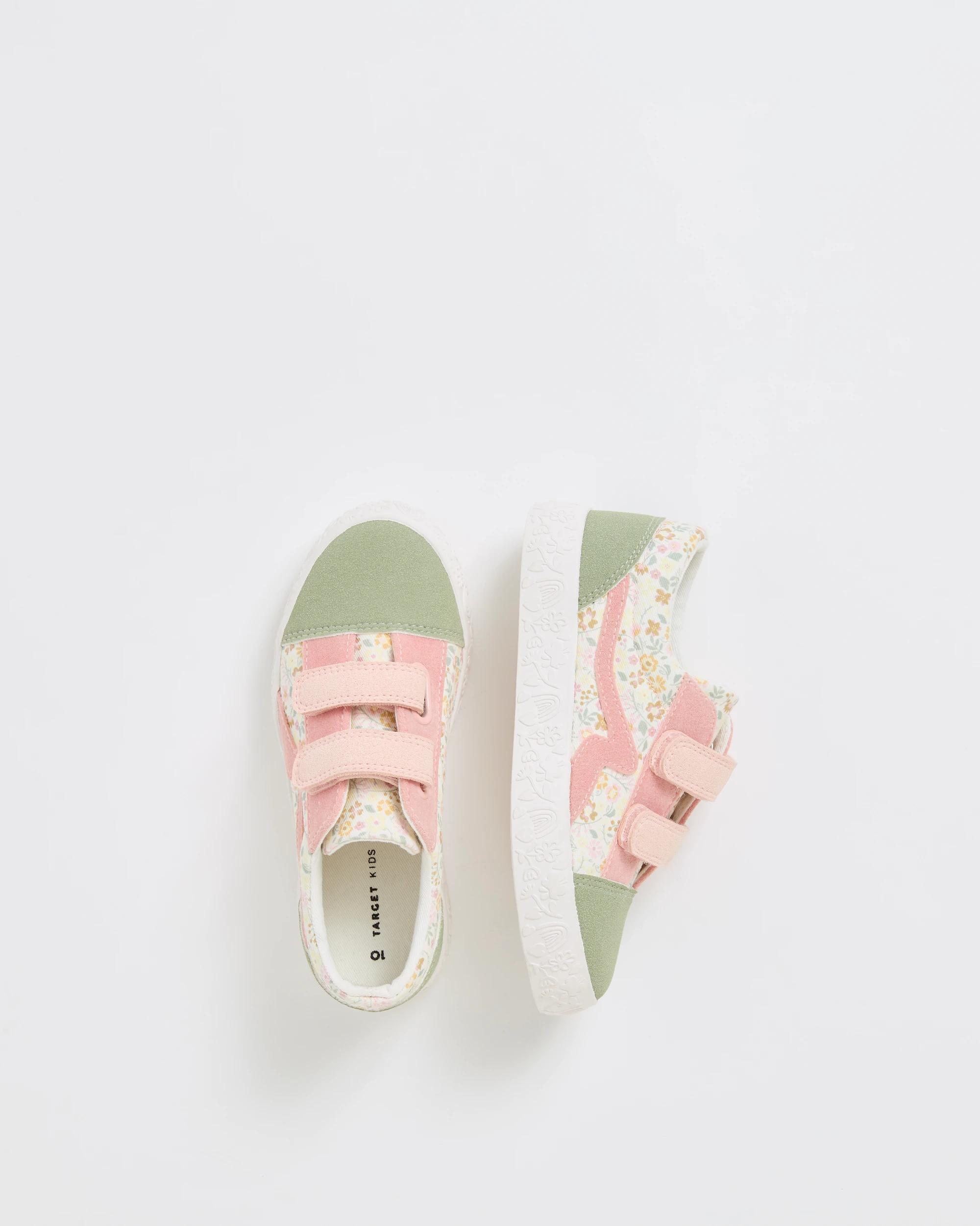 3 Target Kids Elevated Canvas Sneakers FLORAL, 3 of 3