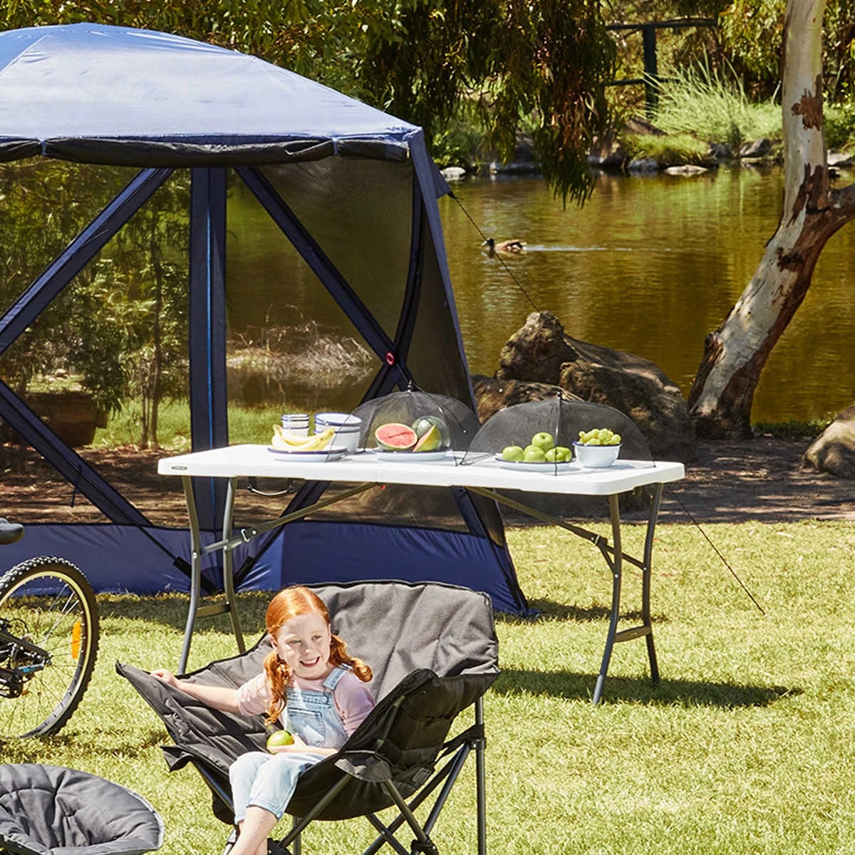 10 Lifetime 5ft. Blowmould Bi-Fold Table, 10 of 10