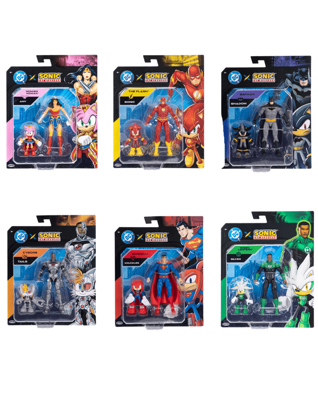 DC x Sonic The Hedgehog Multipack Set - Asso