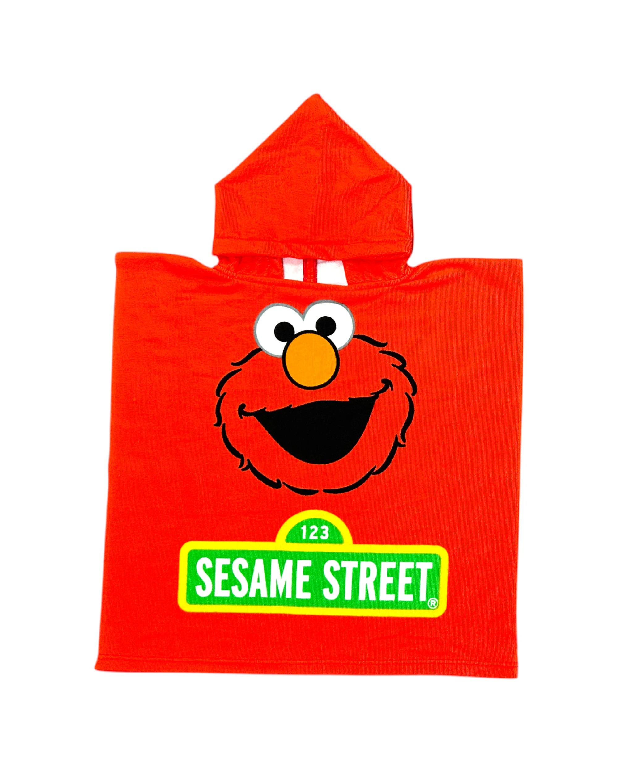 1 Sesame Street Elmo Hooded Towel, 1 of 1