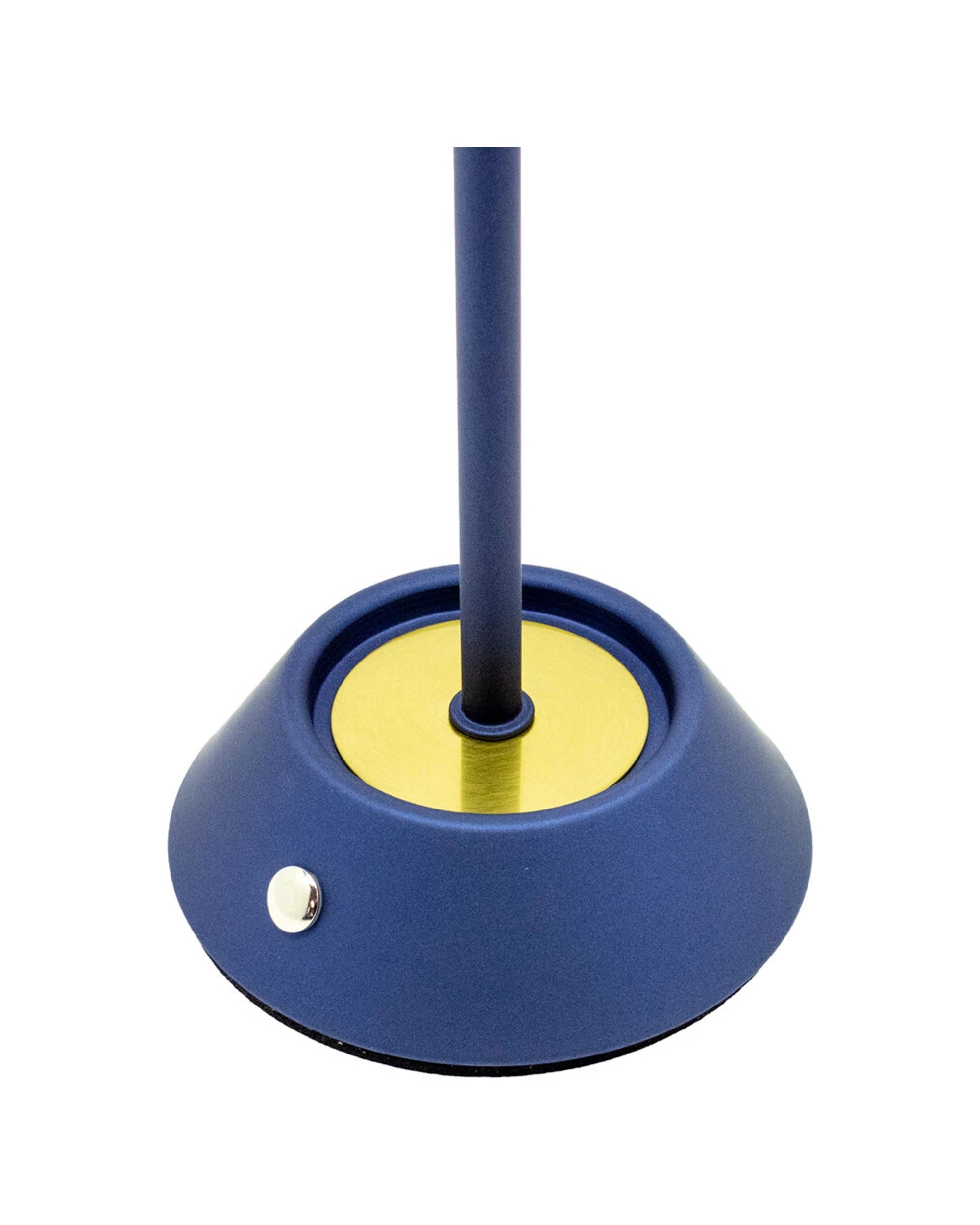 4 Boyle Rechargeable LED Table Lamp Cone Shade Adjustable Lighting Matte - Blue, 4 of 8