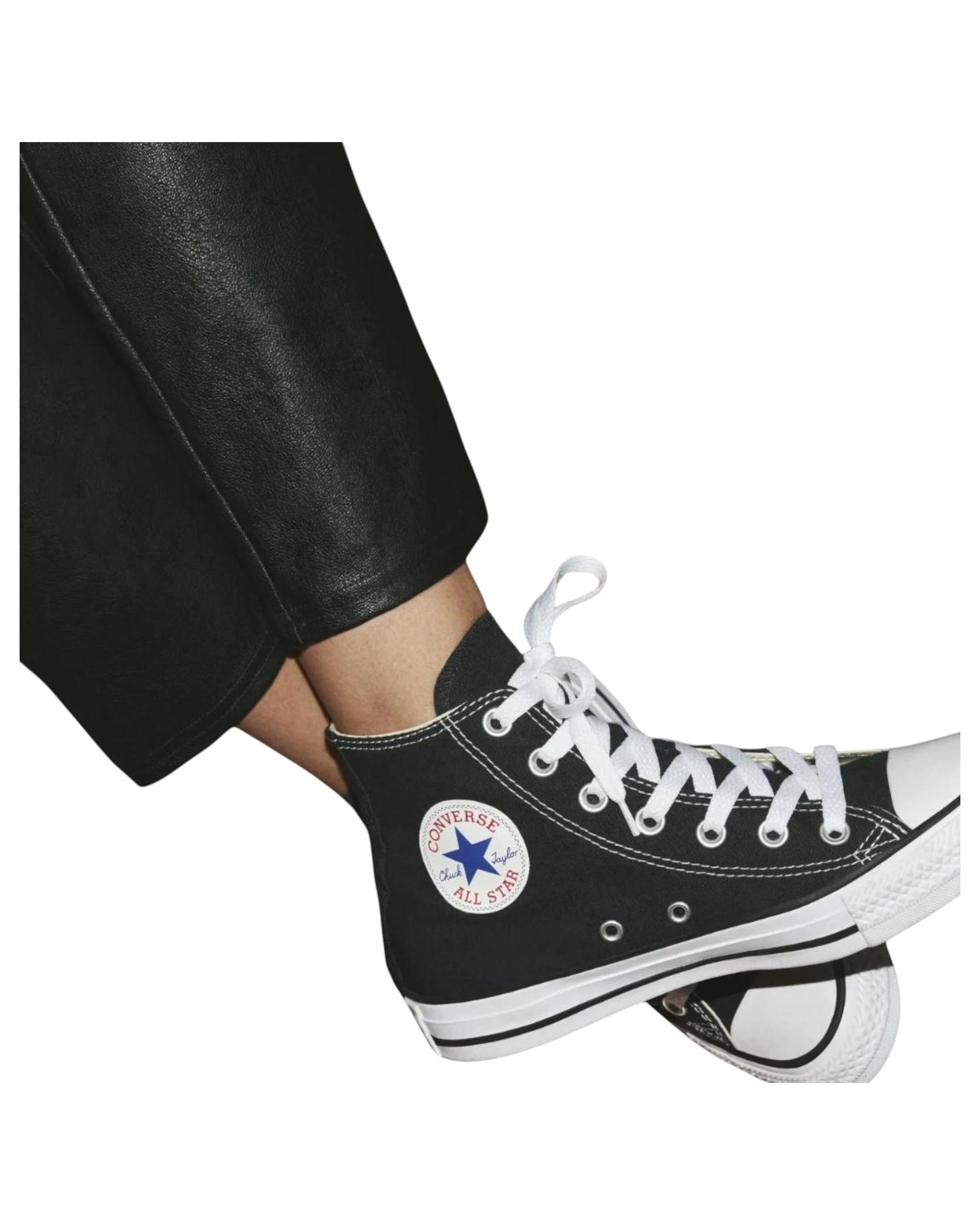 9 Converse Unisex Chuck Taylor All Star Classic High Top Canvas Shoes BLACK, 9 of 10