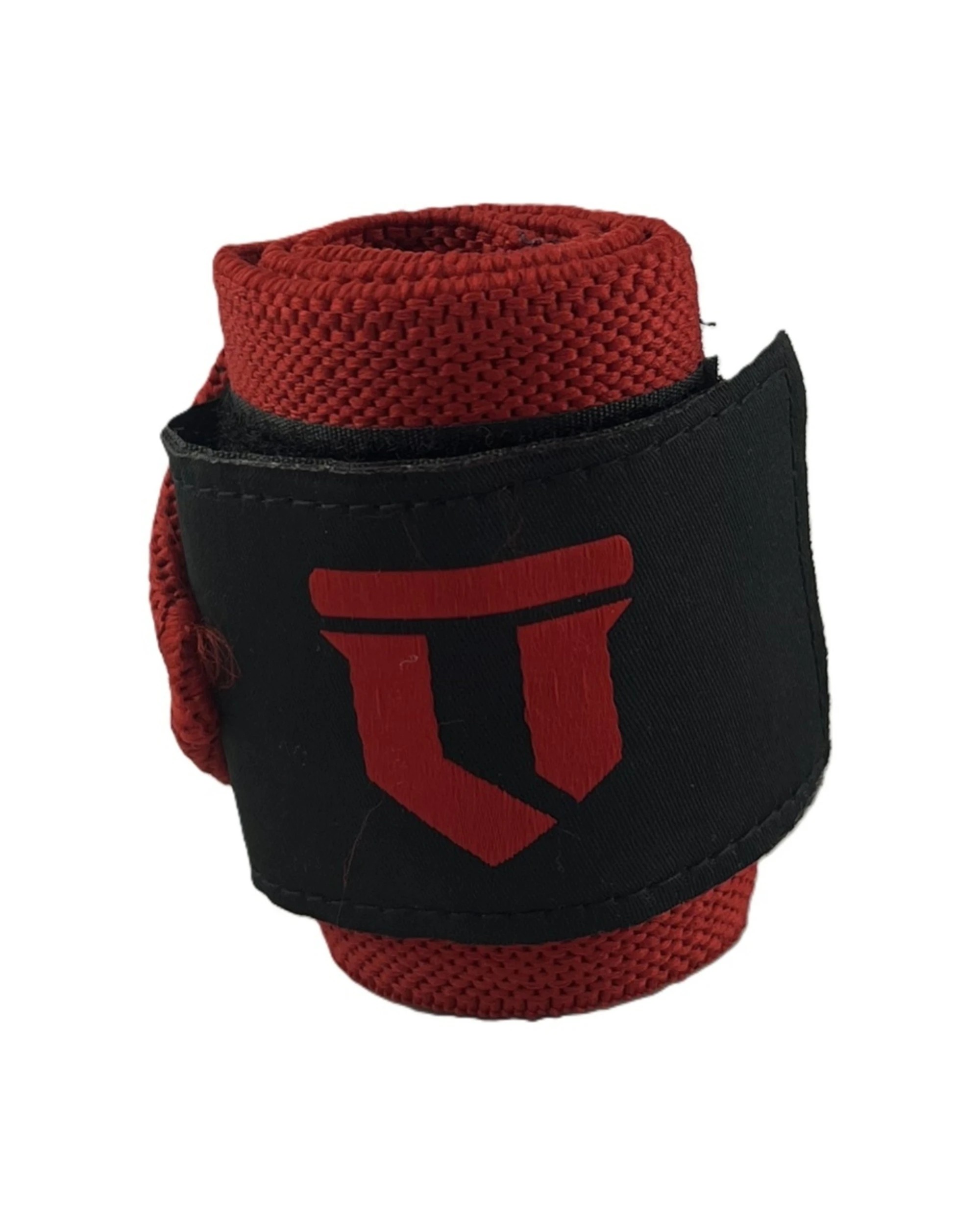 3 Lift-Tech Fitness 2pc Comp Elastic Support Wrist Wrap With Thumb Loop 18 Inch - Red, 3 of 3