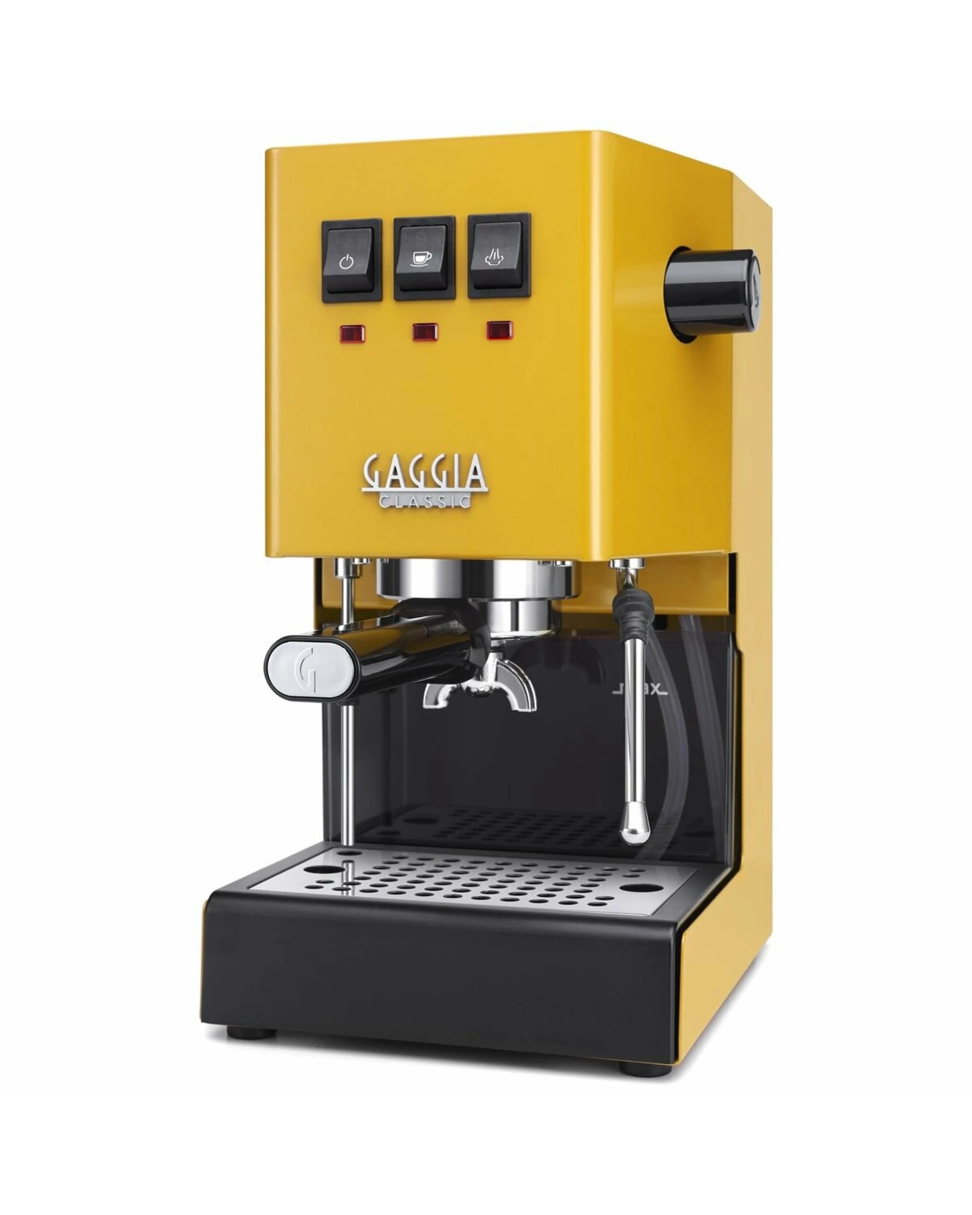2 Gaggia Classic E24 Coffee Machine Yellow, 2 of 5