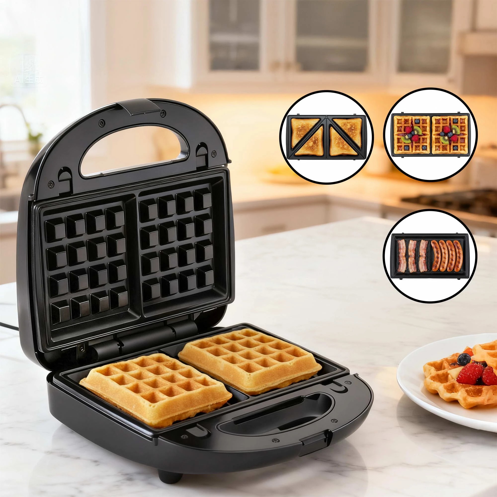 5 Devanti K7 Cordless Stick Vacuum Cleaner plus 3-in-1 Sandwich Maker - Multi, 5 of 9