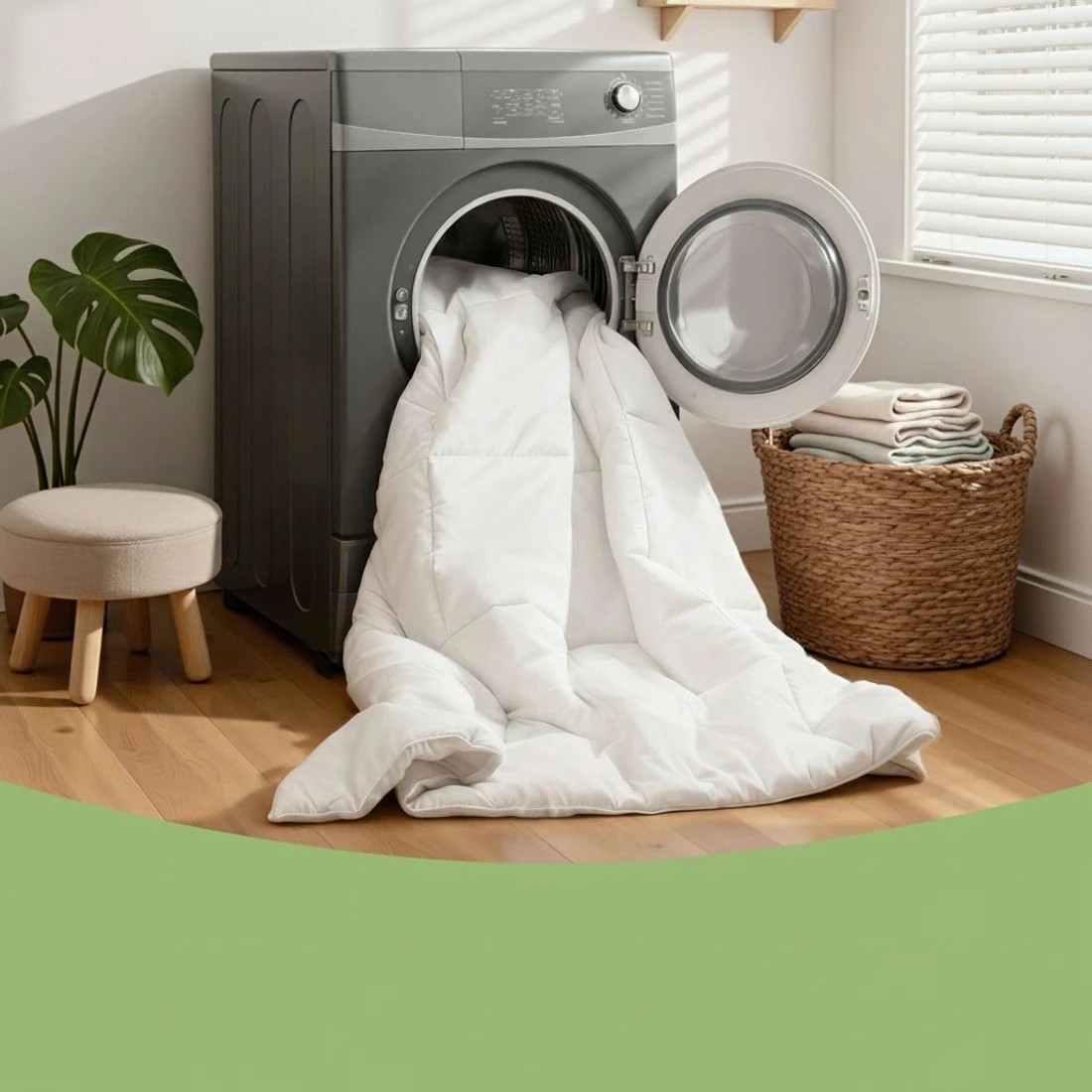 8 Giselle Bedding 200GSM Bamboo Quilt Summer Quilts All Season Doona Duvet - Queen Bed - White, 8 of 9