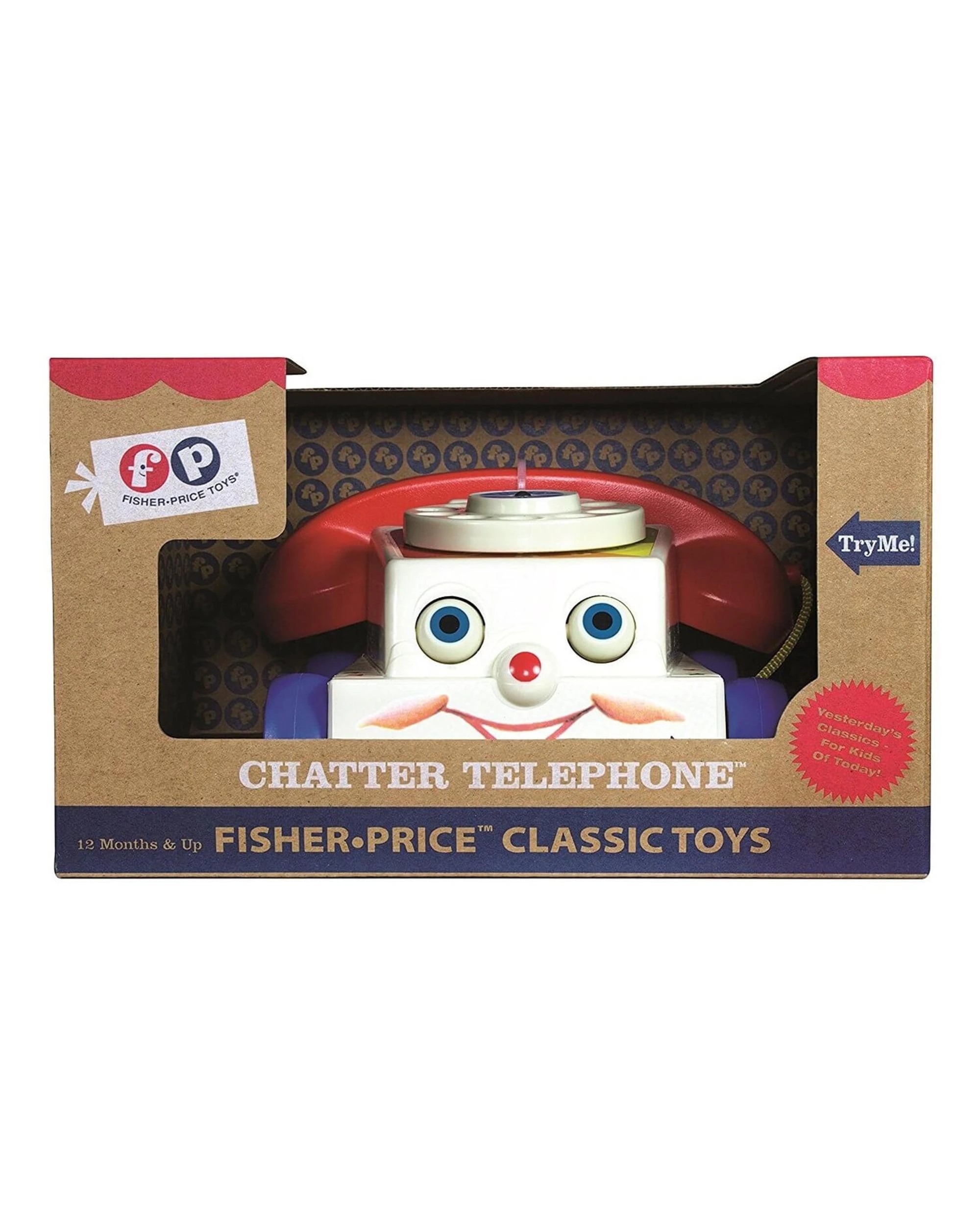 1 Fisher Price Classic Retro Chatter Phone, 1 of 4
