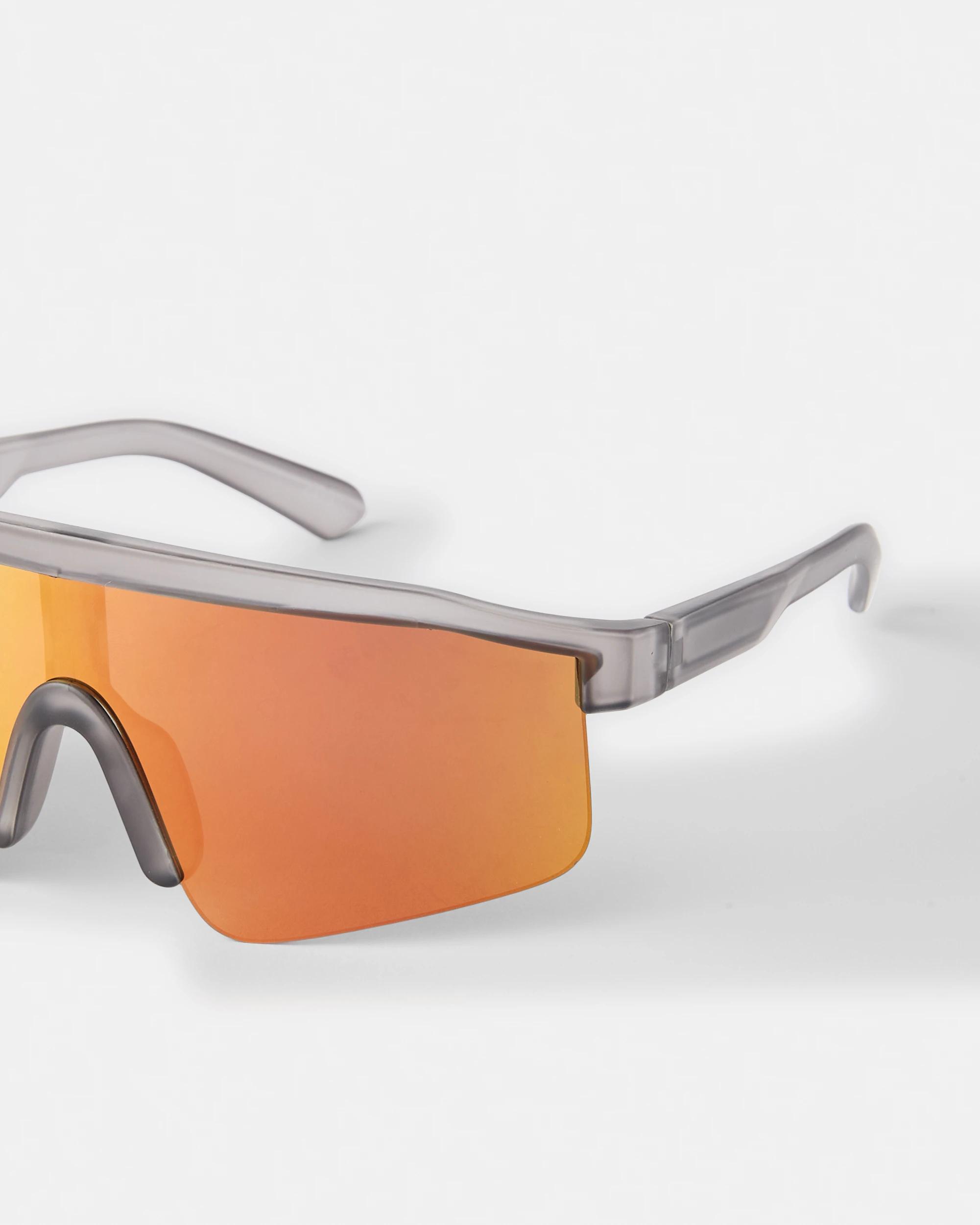 3 Sports Wrap Sunglasses Grey, 3 of 5