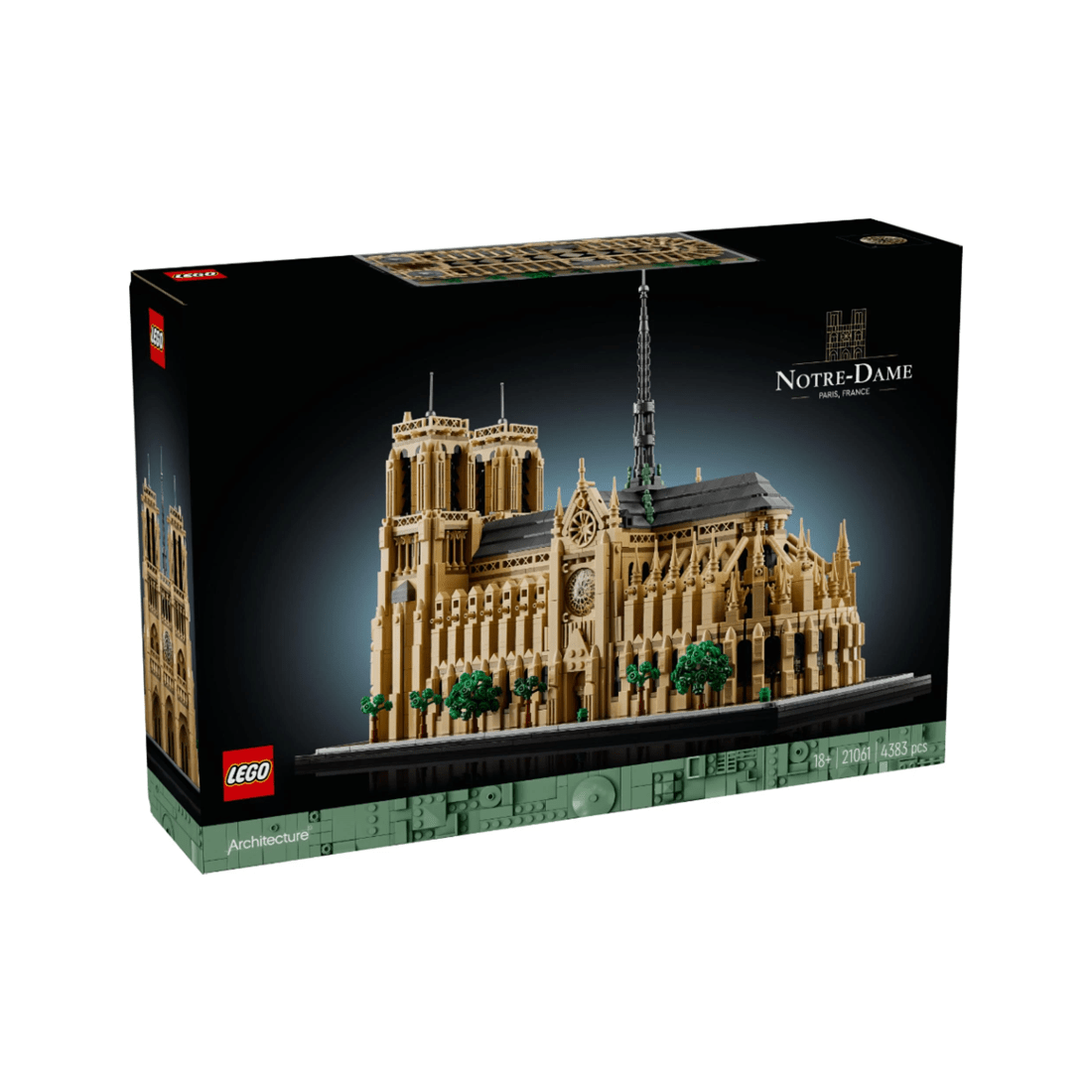 1 The LEGO Group LEGO Architecture Notre-Dame de Paris - 21061, 1 of 10