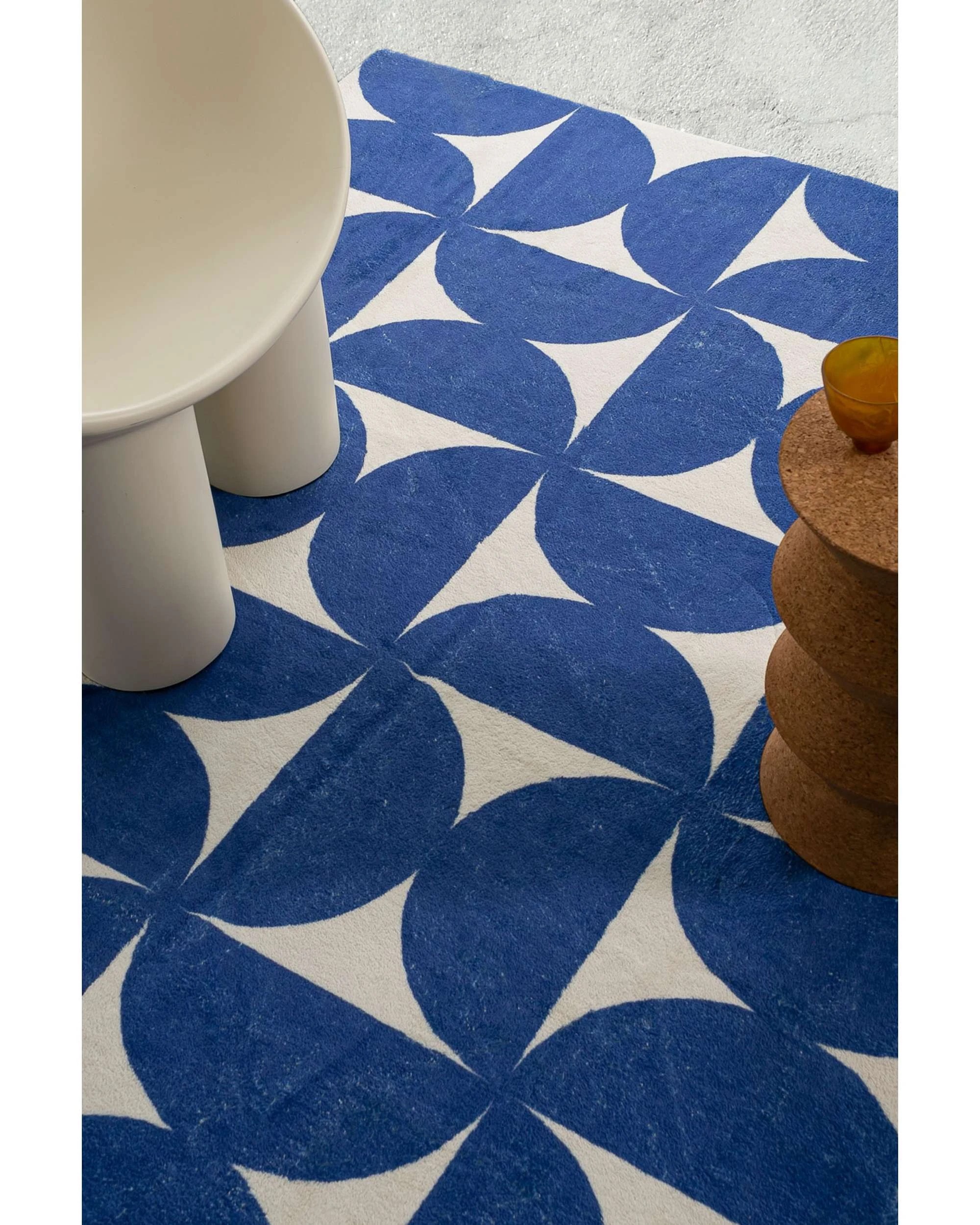 3 Loopsie Tosa Geometric Washable Rug-230cm x 160cm - Blue, 3 of 6