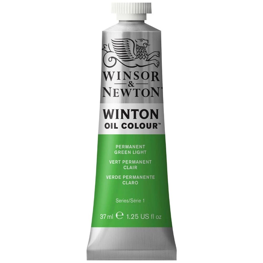 1 Winsor & Newton Winton Oil Colour 37mL Green Light, 1 of 1