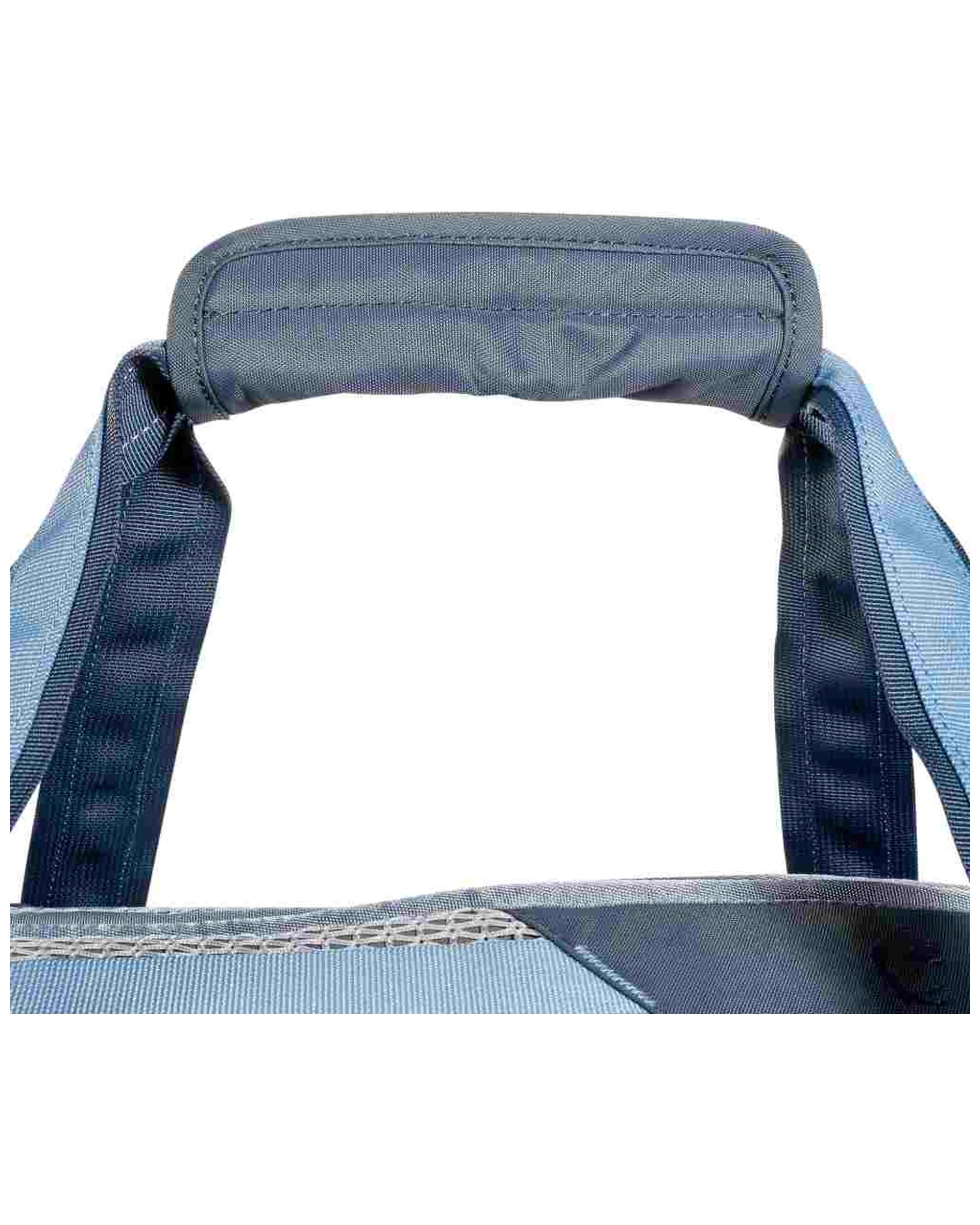 3 Tatonka Nylon Barrel Duffel Outdoor Travel Bag 65L Ballistic Nylon Construction - Blue, 3 of 10