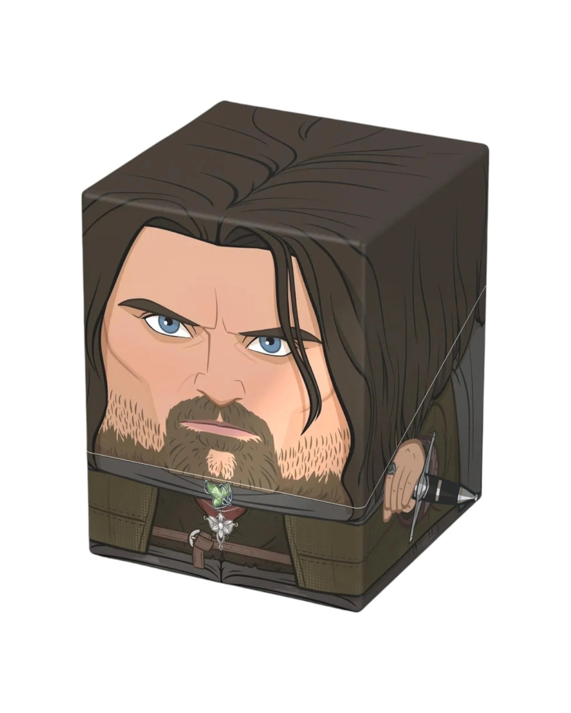 7 Ultimate Guard Squaroes Lord of the Rings Aragorn Squaroe Deck Box, 7 of 7