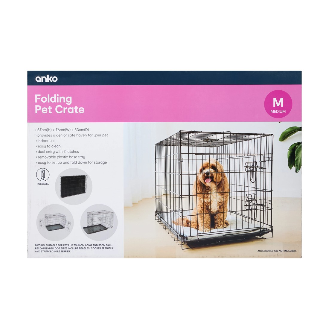 10 Pet Folding Crate - Medium, 10 of 10