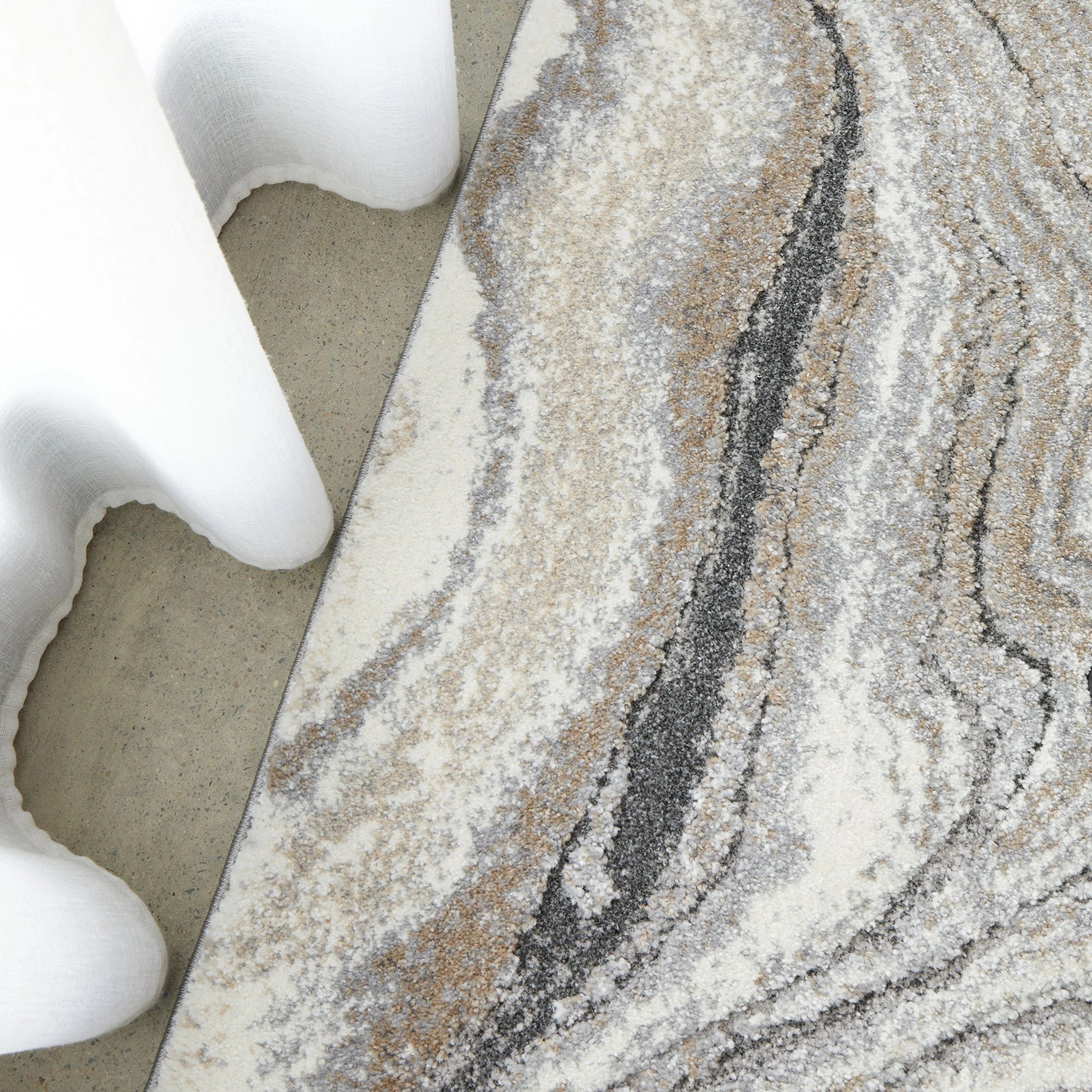 4 Common Ground Rugs Stonefall 111 290x200cm - Large Pet Friendly Floor Rug - Grey, 4 of 7