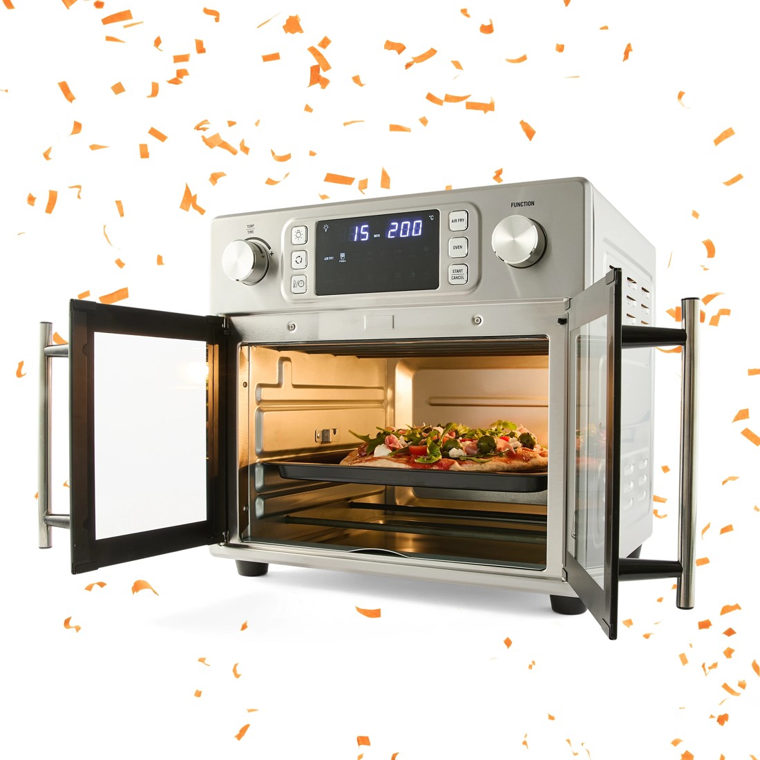 1 27L French Door Air Fryer Oven, 1 of 9