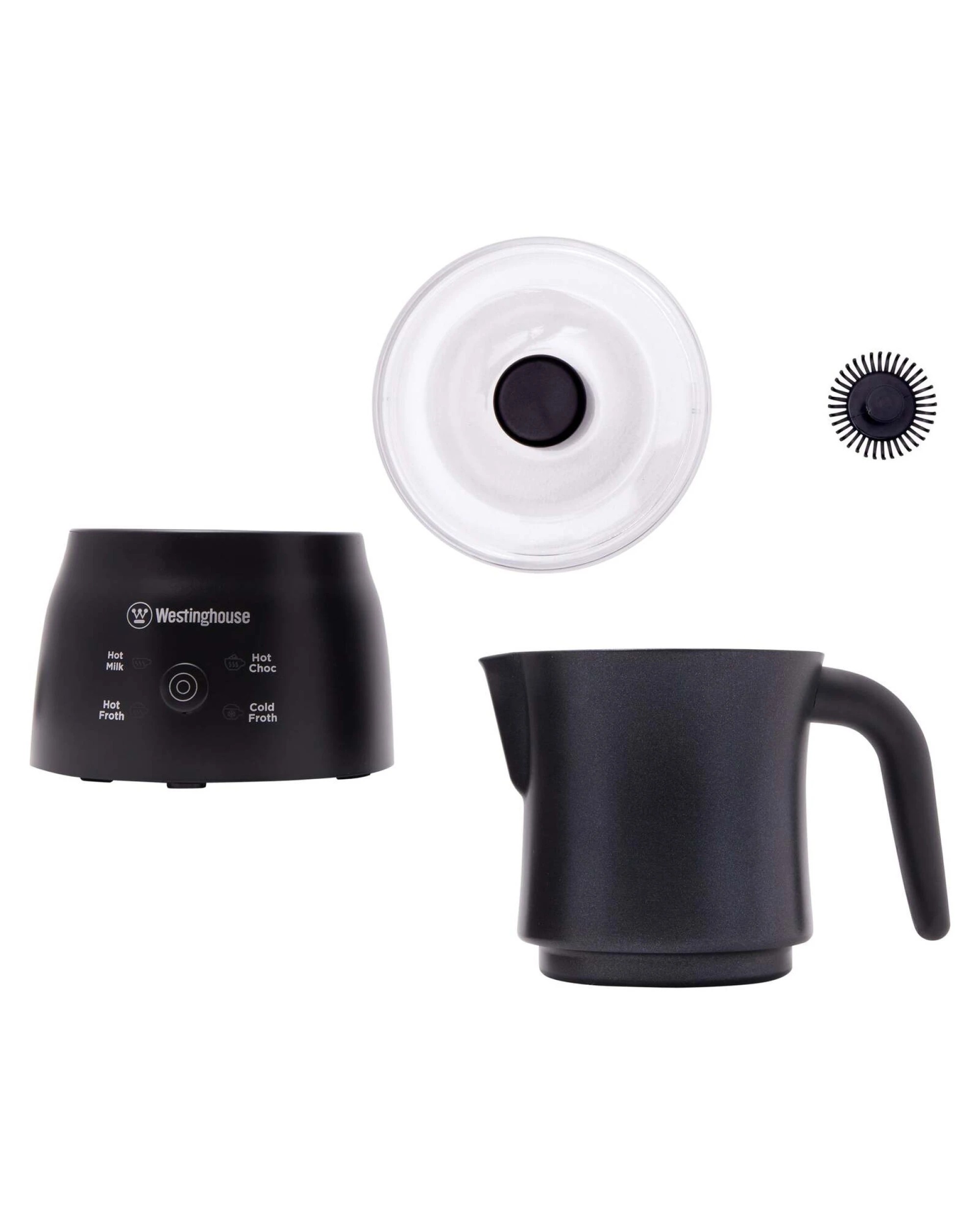 2 Westinghouse Milk Frother with Induction Technology, 250ml Capacity, 2 of 8