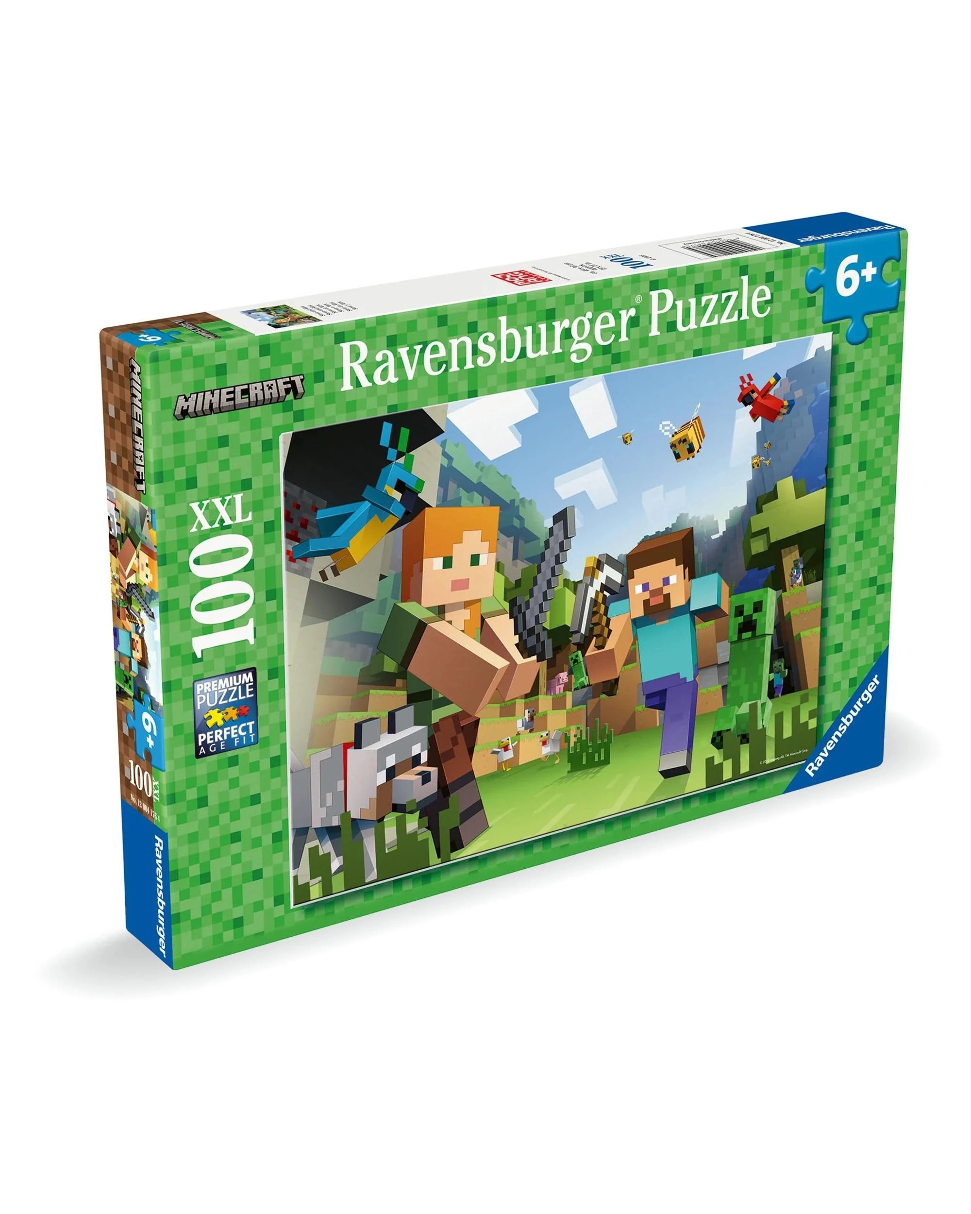 2 Ravensburger Minecraft XXL 100 Piece Jigsaw Puzzle, 2 of 3
