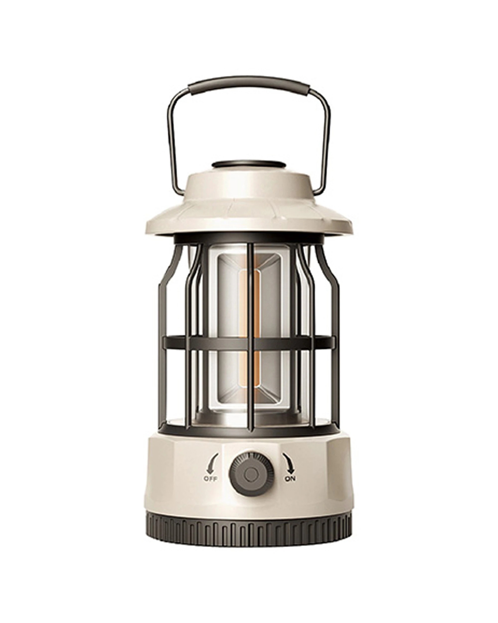 1 Sansai 22cm Portable Water Resistant Outdoors Hiking Camping Lantern - Assorted, 1 of 2