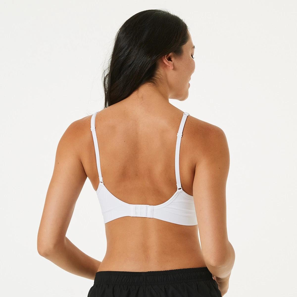 3 Wirefree Seamfree Bralette WHITE, 3 of 5
