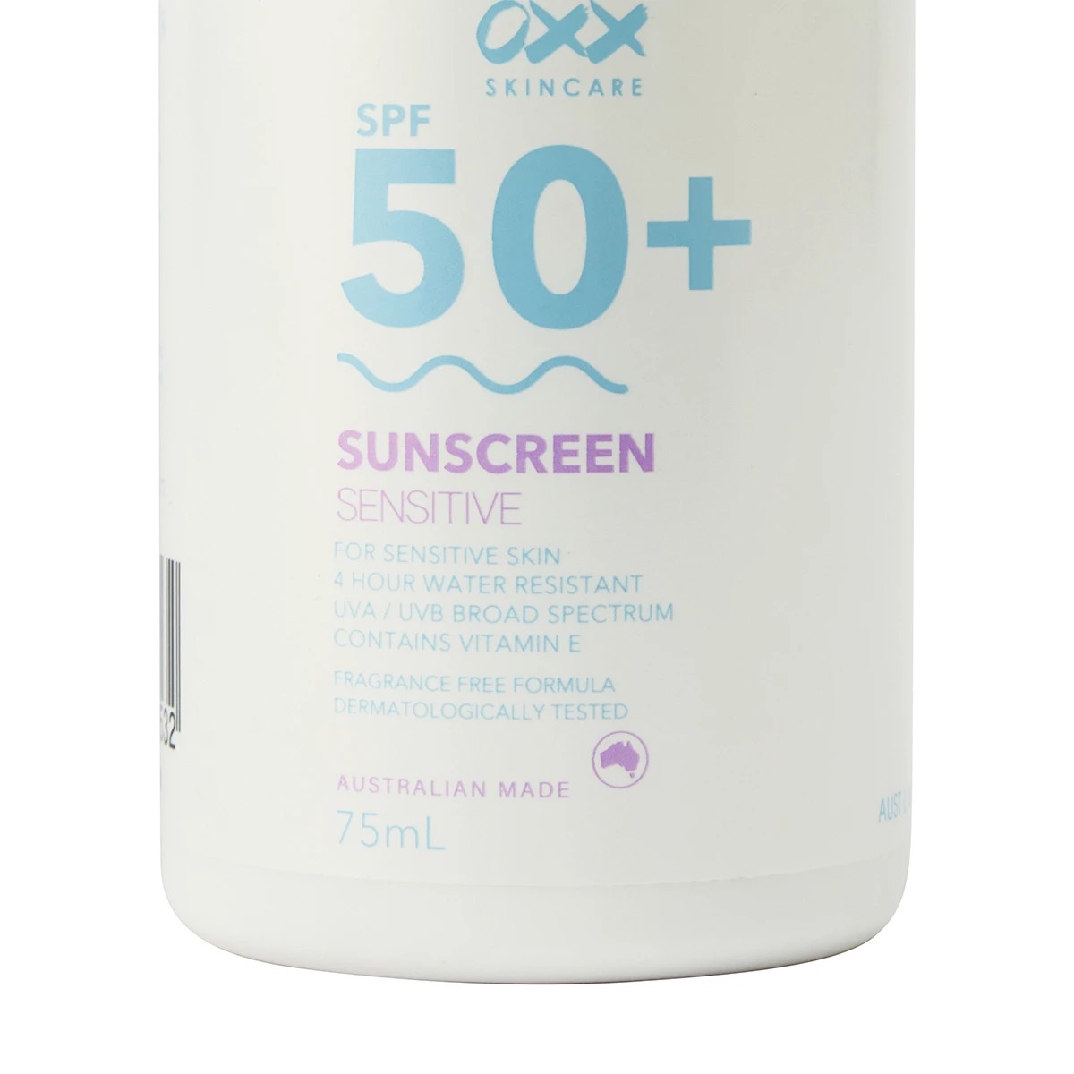 6 OXX Skincare SPF 50+ Sensitive Sunscreen 75ml - Vitamin E, 6 of 6