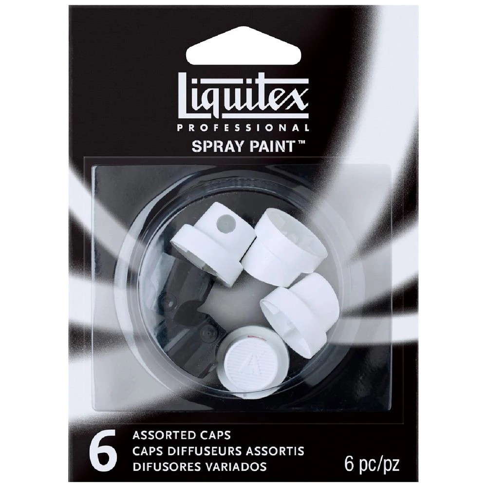 1 Liquitex Spray Paint Nozzles Assorted 6 Pack, 1 of 1
