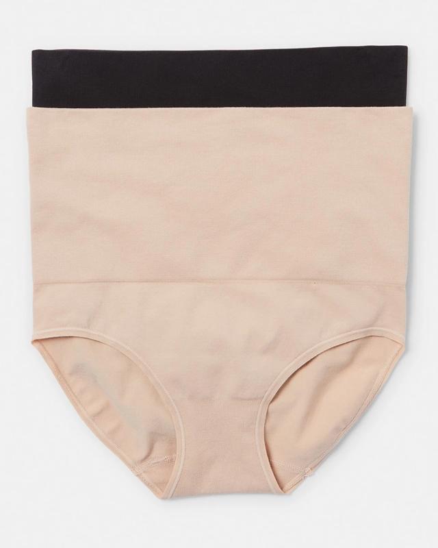 2 Pack Cotton Blend Seamfree Shaping Br