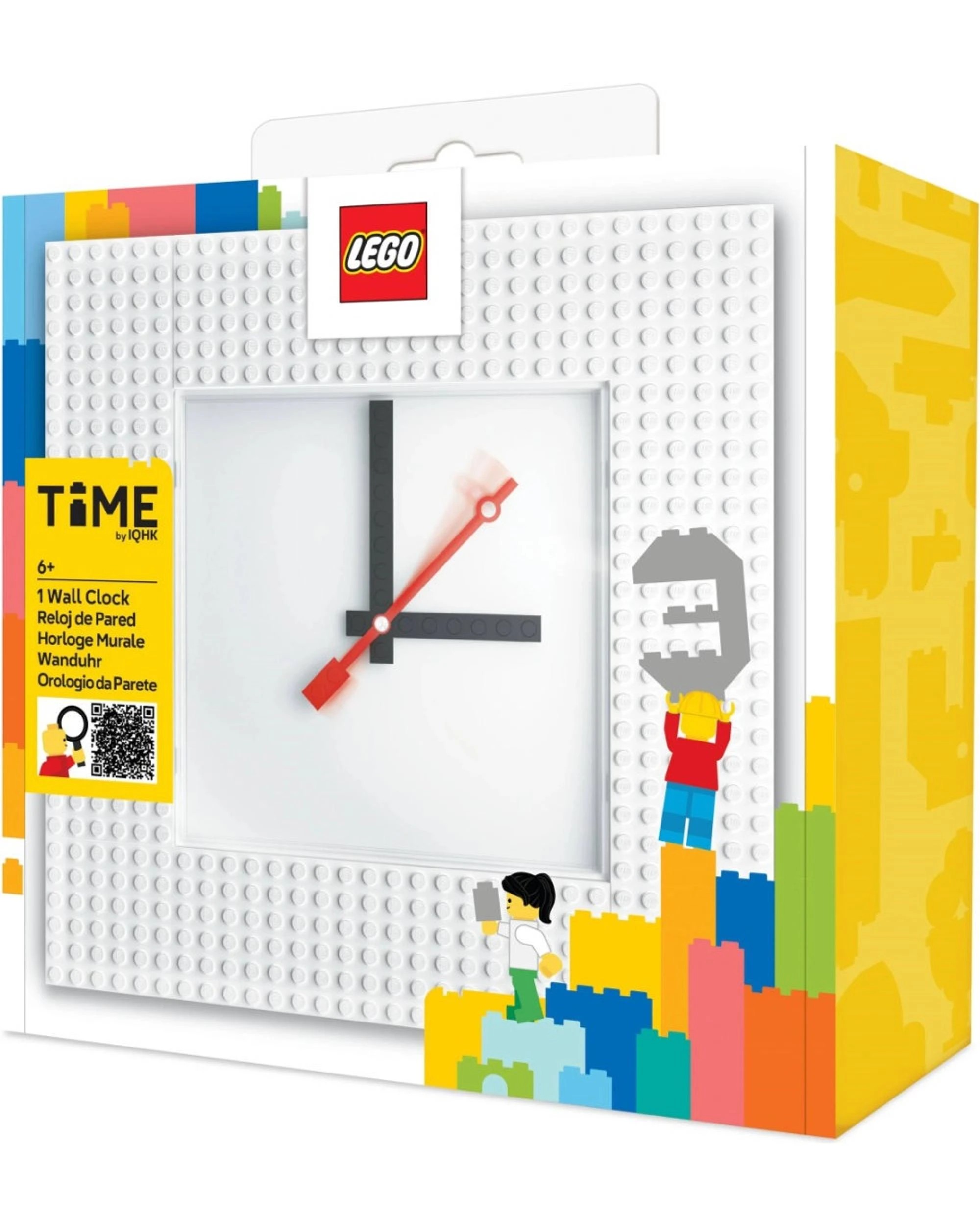 1 LEGO Wall Clock MOC - My Own Creation -  White - 5010226, 1 of 4