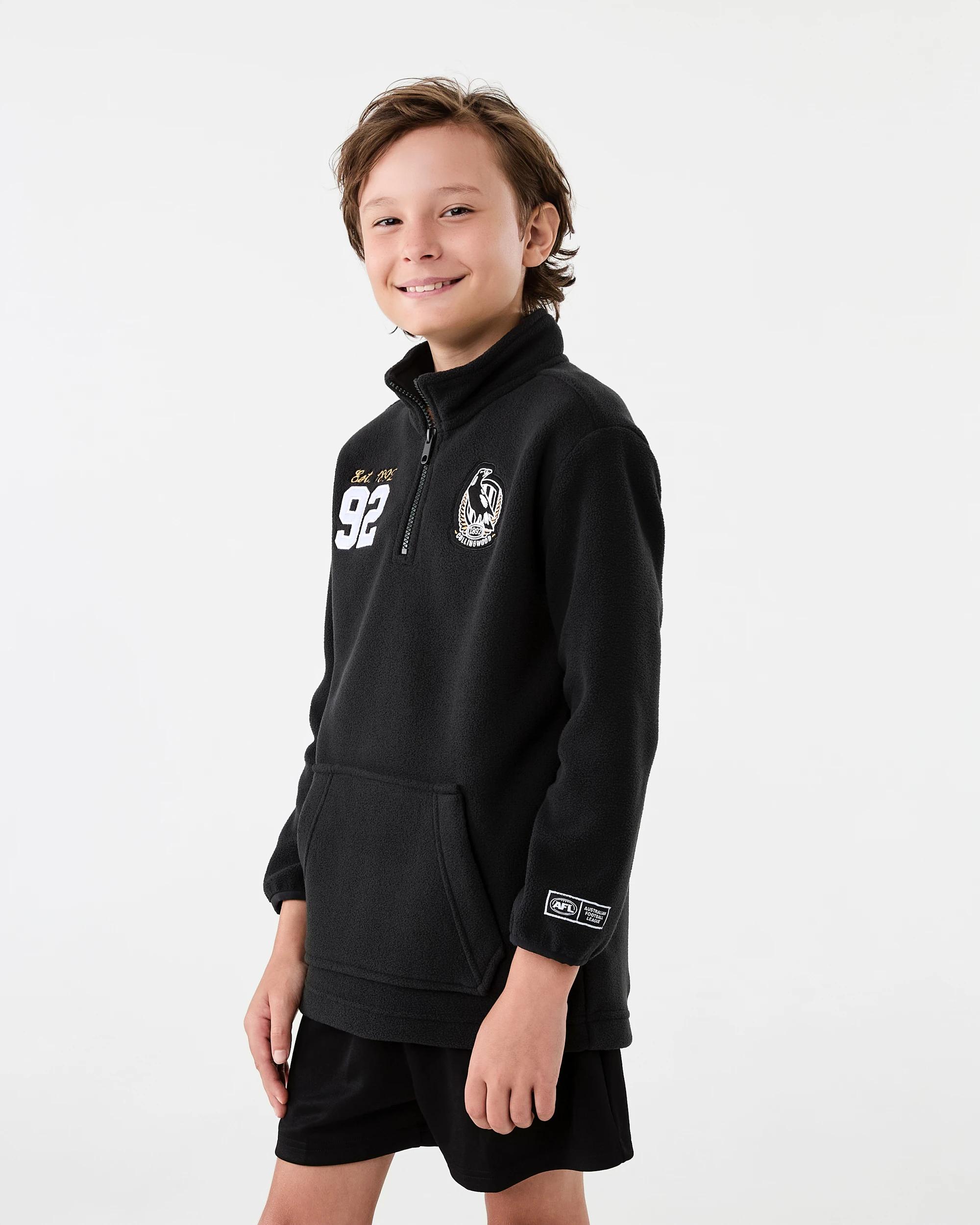 2 Official AFL Kids Polar Fleece Jacket Collwood, 2 of 10
