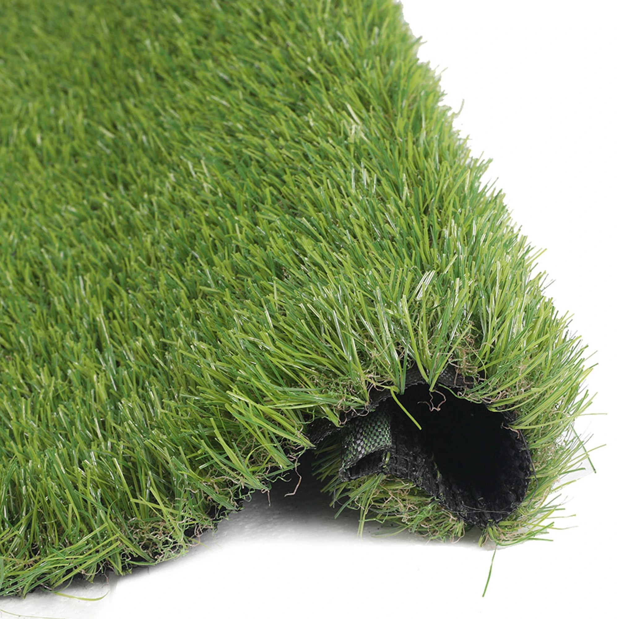 4 Marlow Artificial Synthetic Grass Fake Lawn Turf Plants 2 x 10m 20sqm Roll 40mm, 4 of 5