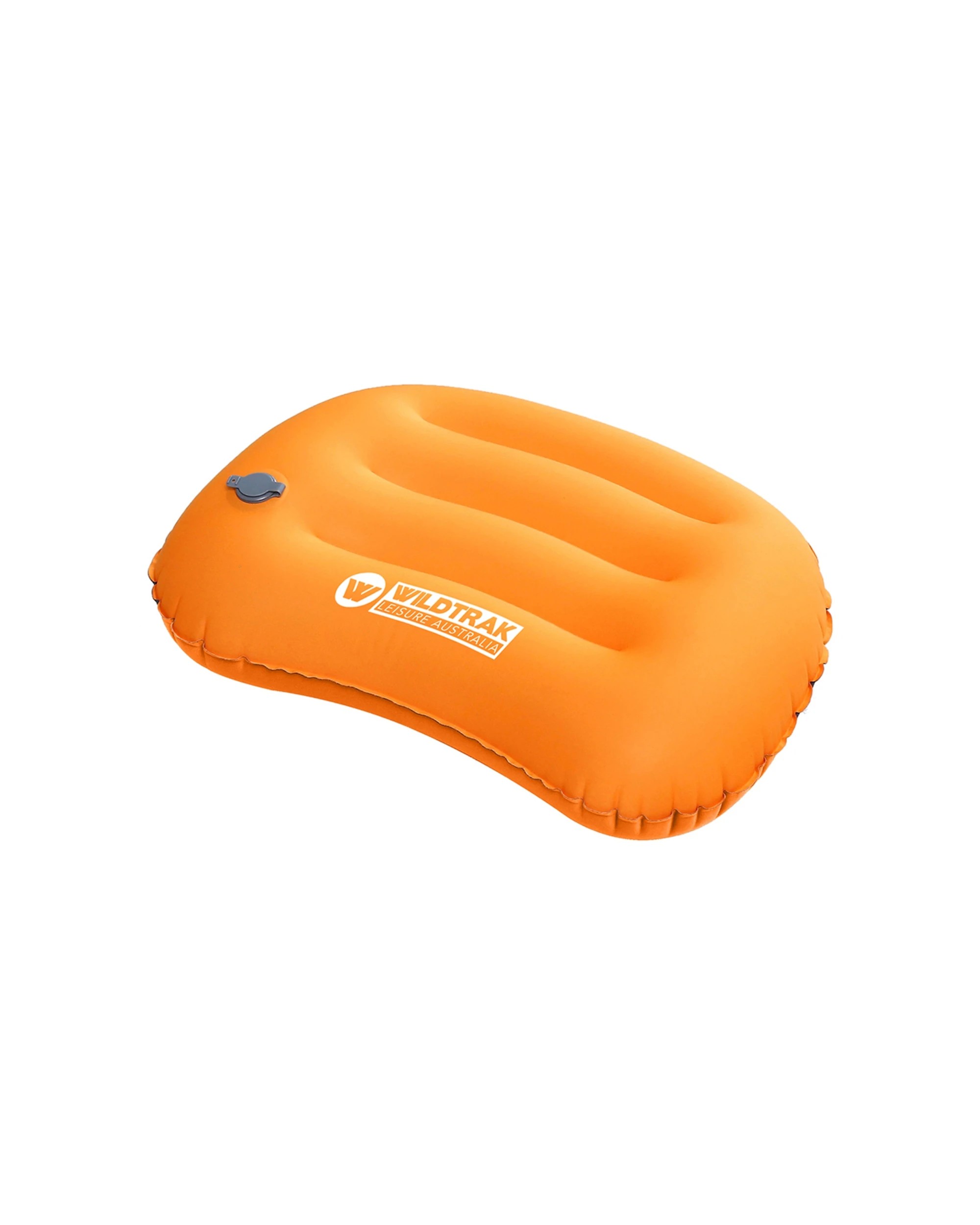 1 Wildtrak Compact Inflatable Pillow PU Foam Polyester TPU Camping - Orange, 1 of 2