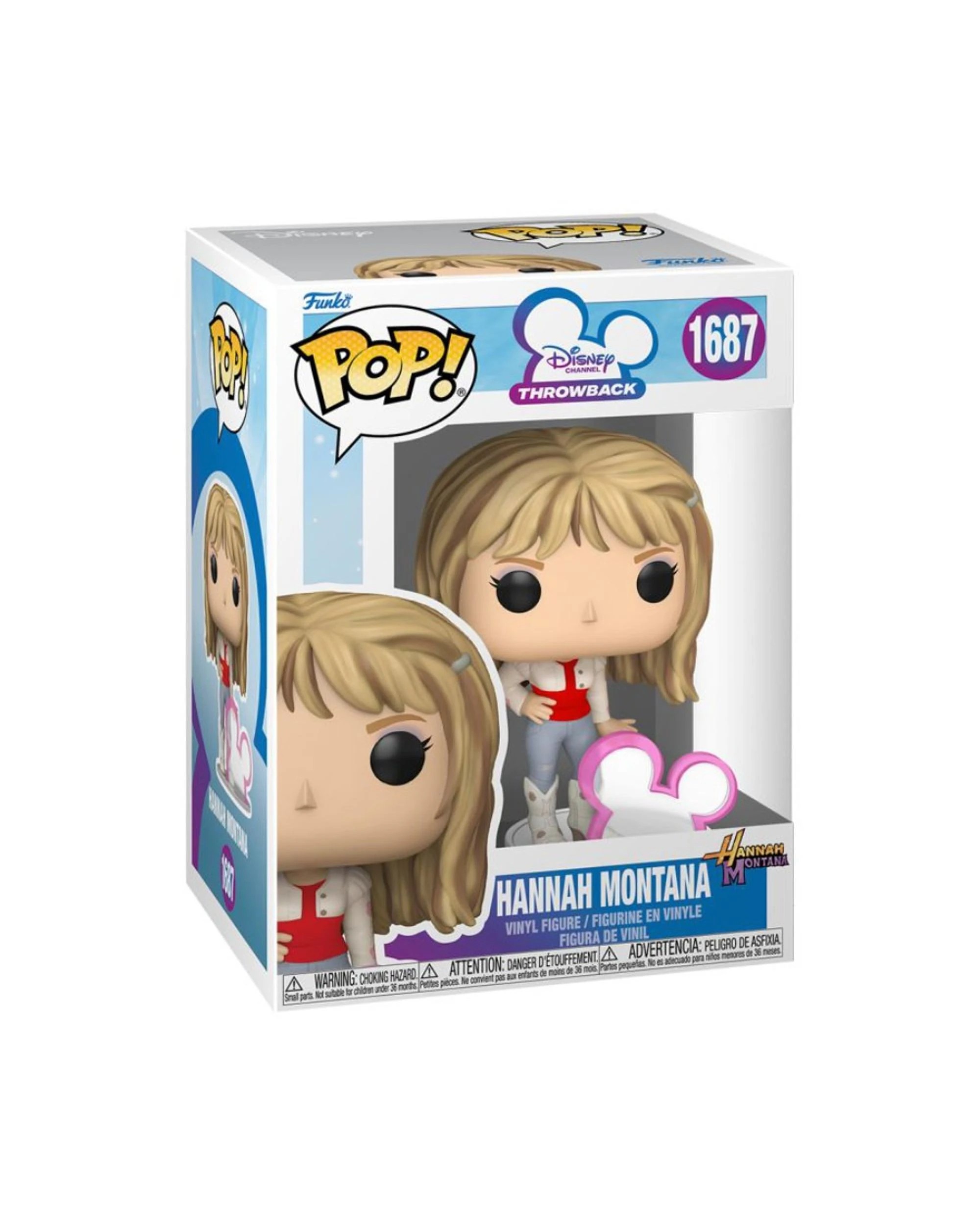 3 Disney Hannah Montana Hannah Montana with Disney Channel Logo Funko POP! Vinyl, 3 of 3