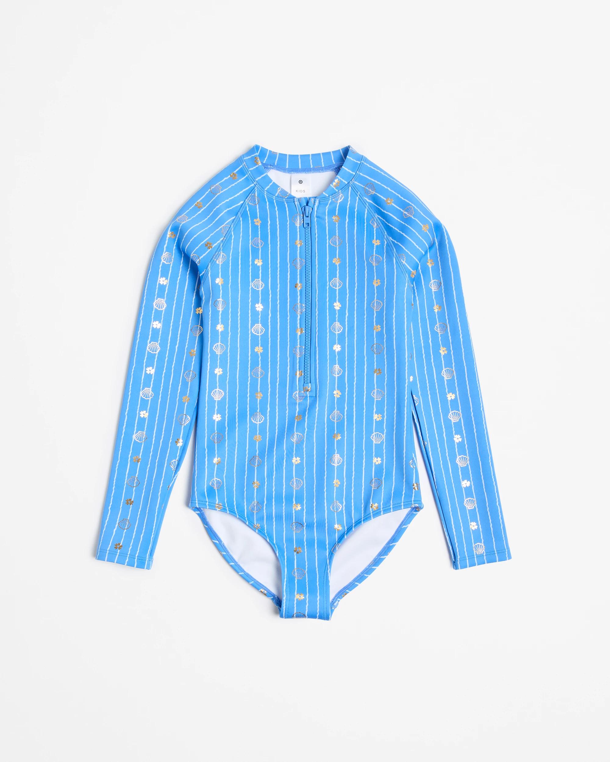 1 Target Shell Stripe Swim Surfsuit BLUE / STRIPE, 1 of 3