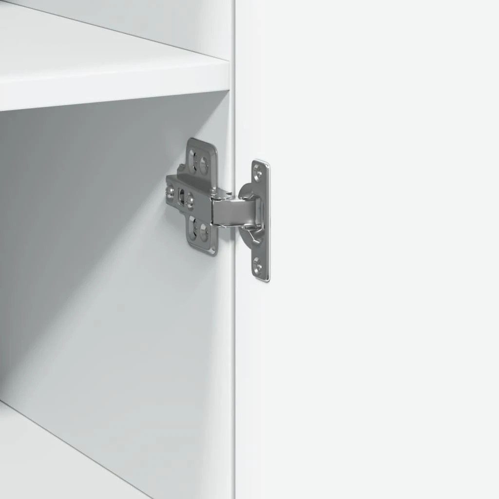 6 vidaXL Engineered Wood Highboard Ample Storage - White, 6 of 10