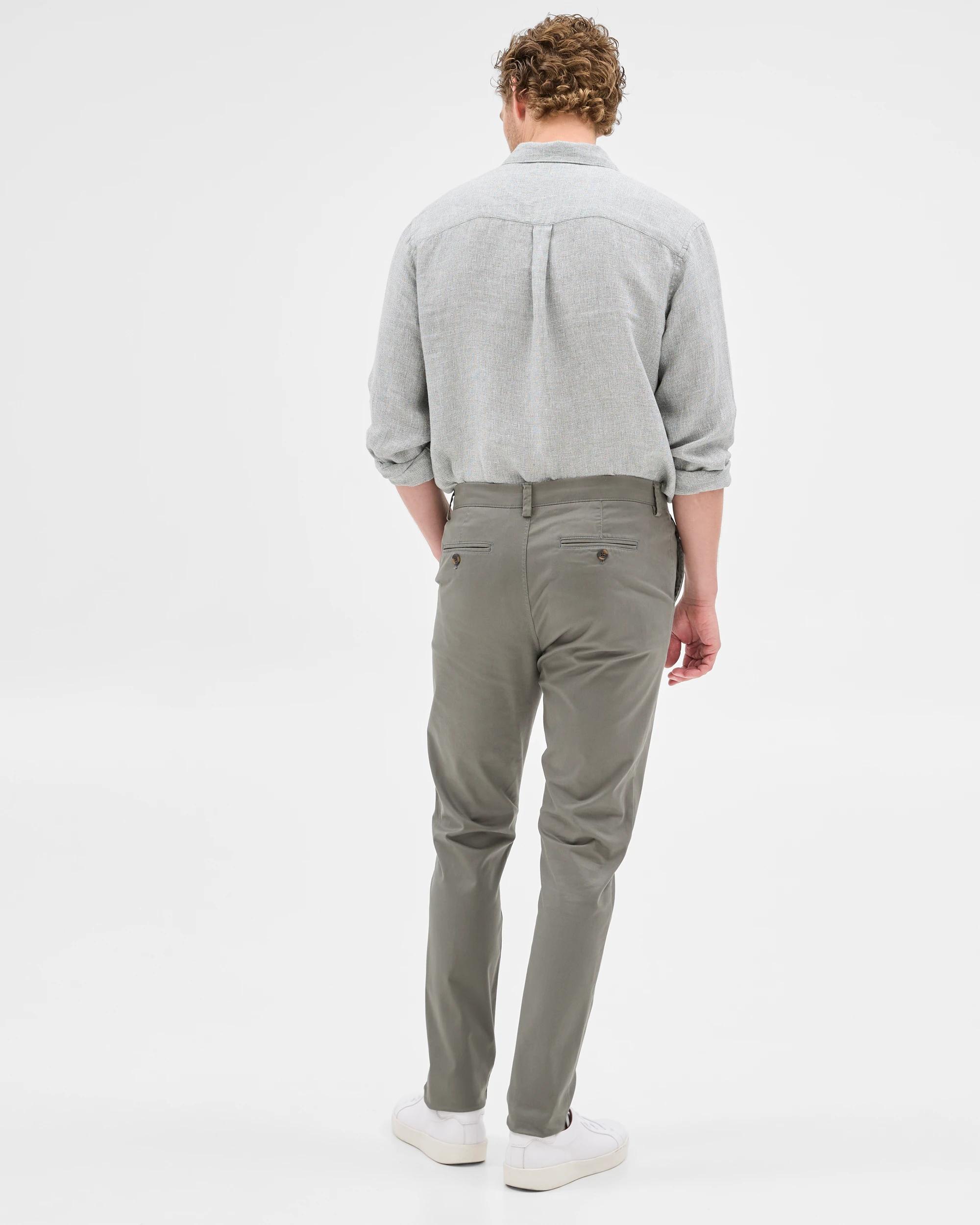 7 Target Australian Cotton Slim Chino Pants GUNMETAL, 7 of 7