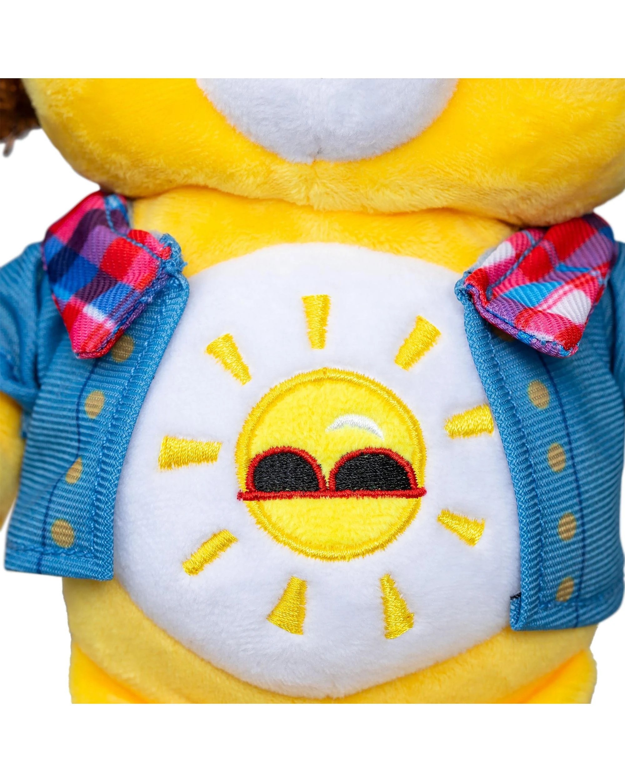 4 Care Bears x Stranger Things Funshine Bear as Dustin Fun Size Plush, 4 of 5