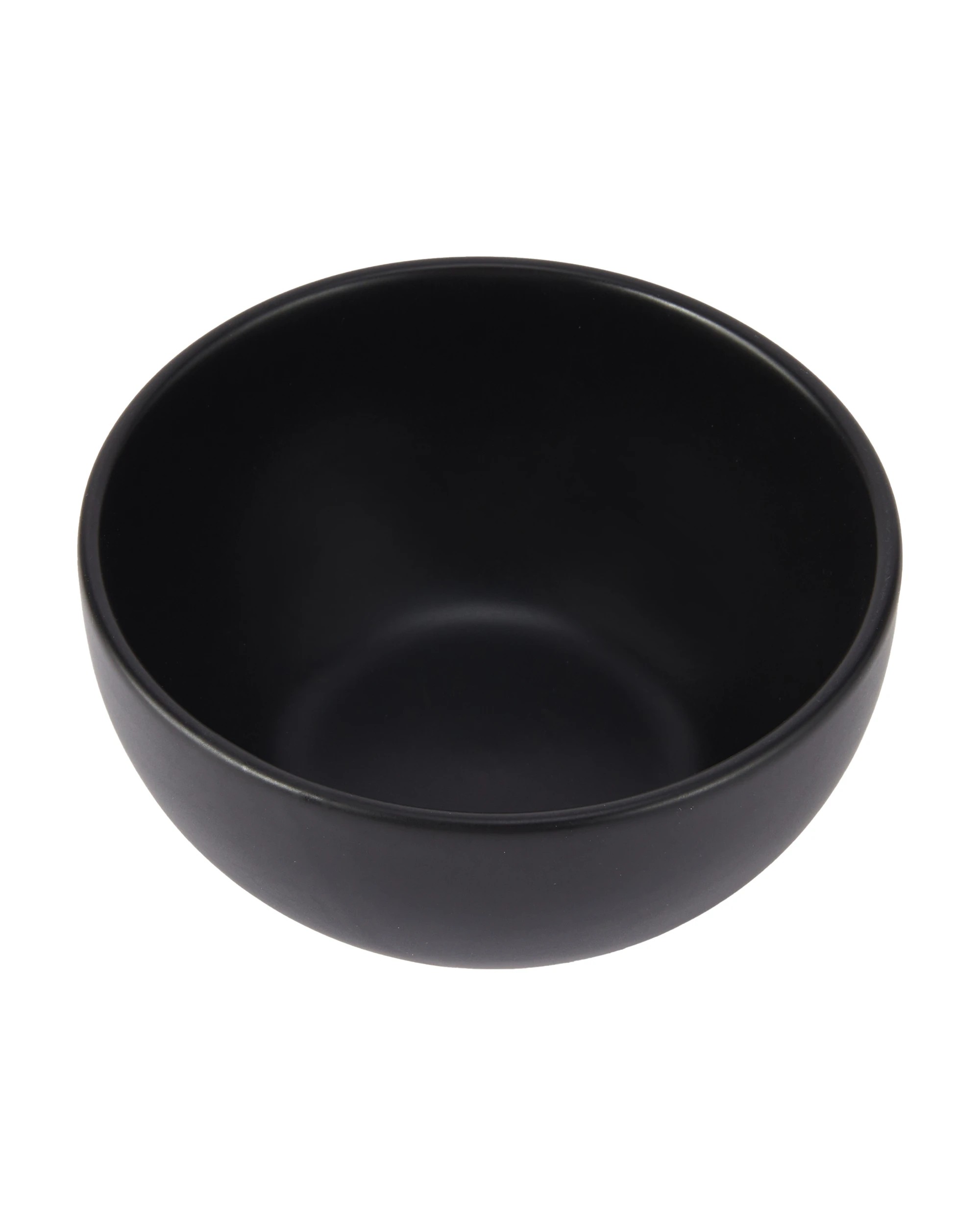 1 Matte Black Small Bowl, 1 of 4