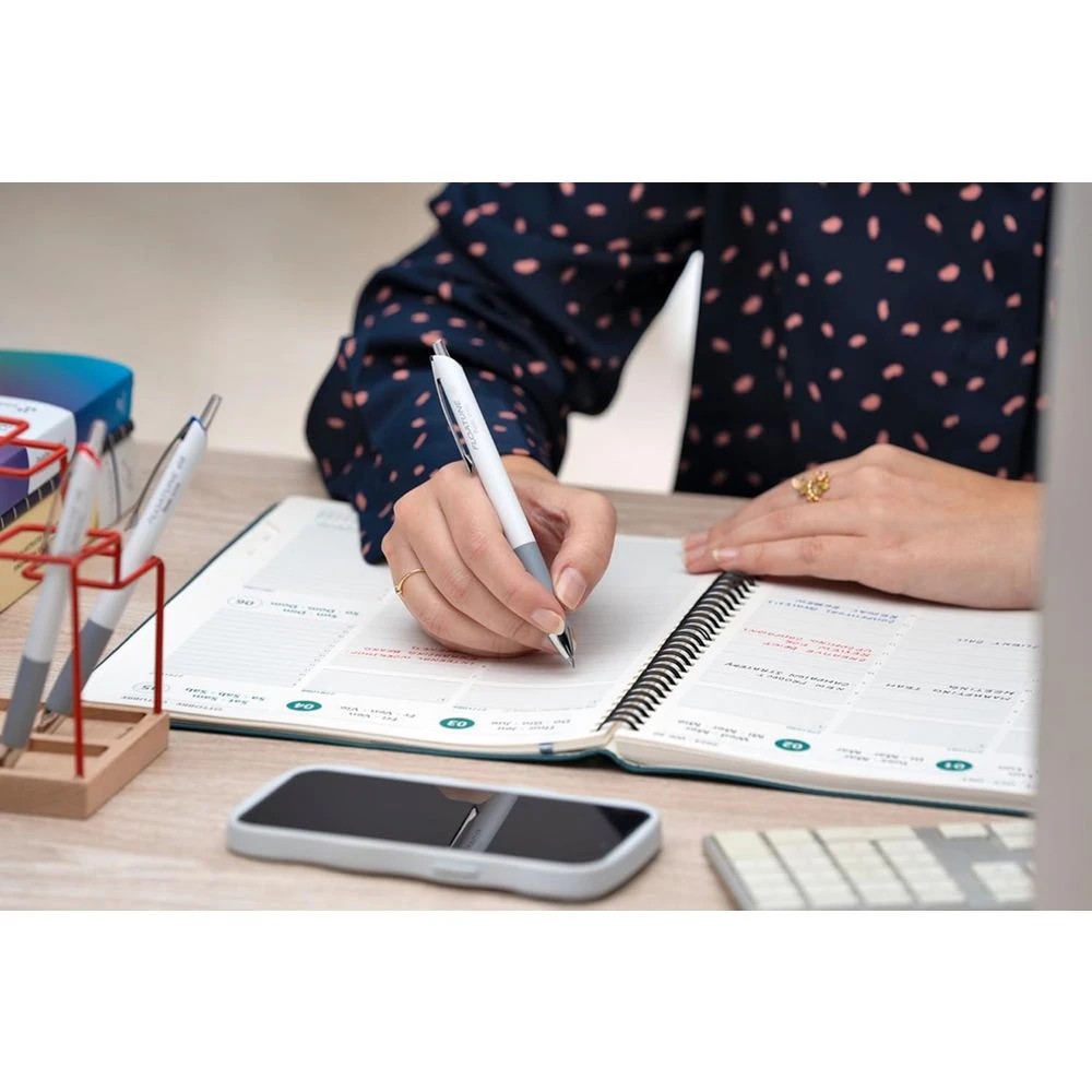 5 Pentel Floatune 1mm Retractable Rollerball Pen Assorted 4PK, 5 of 5