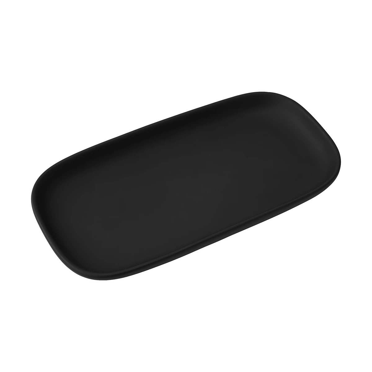 1 Soft Touch Tray Black, 1 of 6