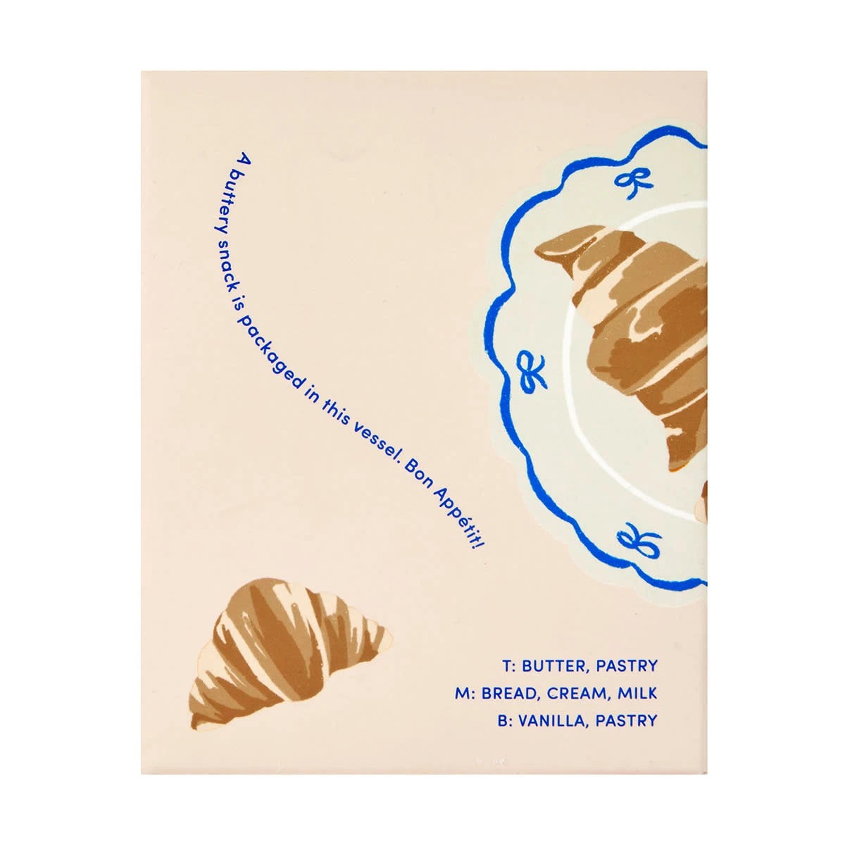 6 Buttery Croissant Fragrant Box Candle, 6 of 6