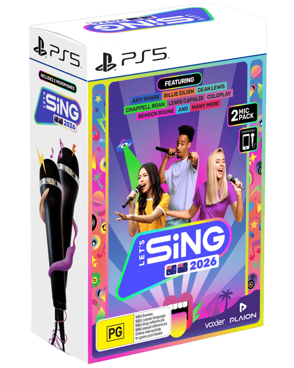 Let's Sing 2026 2 Mic Bundle - PlayStation 5 - Multi