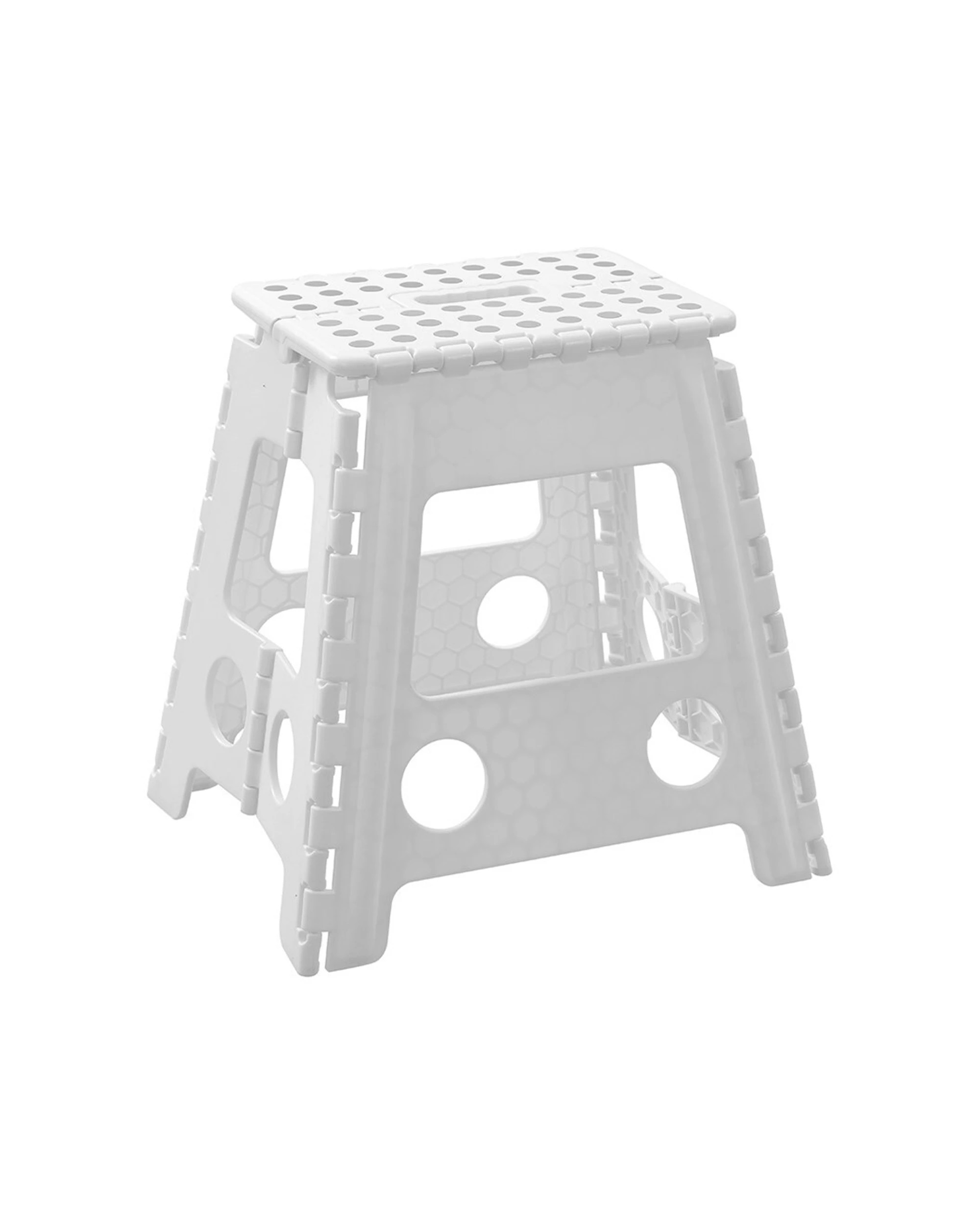 1 Boxsweden Foldaway Large Step Stool 29x39cm - White, 1 of 6