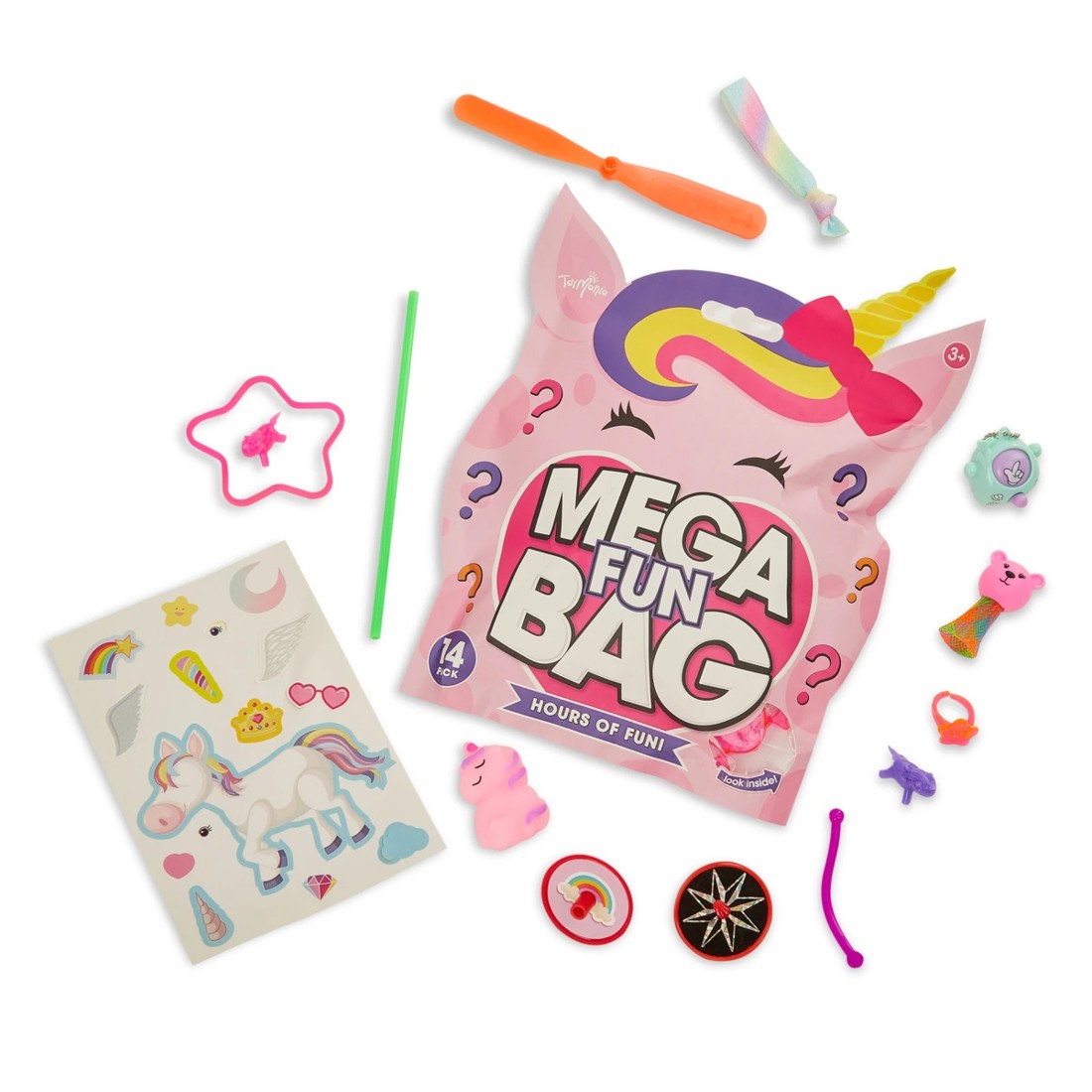 6 14 Piece ToyMania Mega Fun Bag - Assorted, 6 of 7