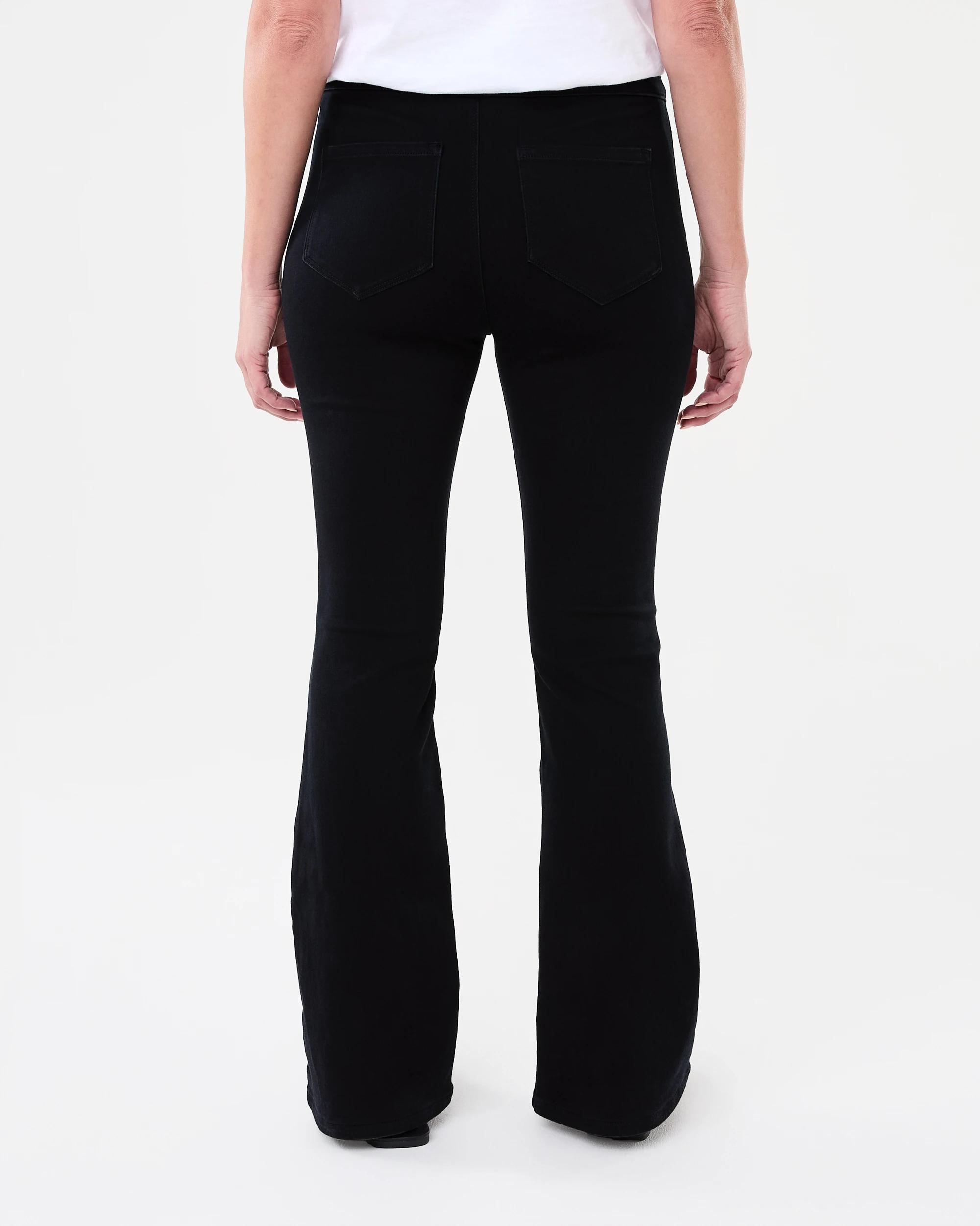 3 Flare Denim Jeggings BLACK, 3 of 7