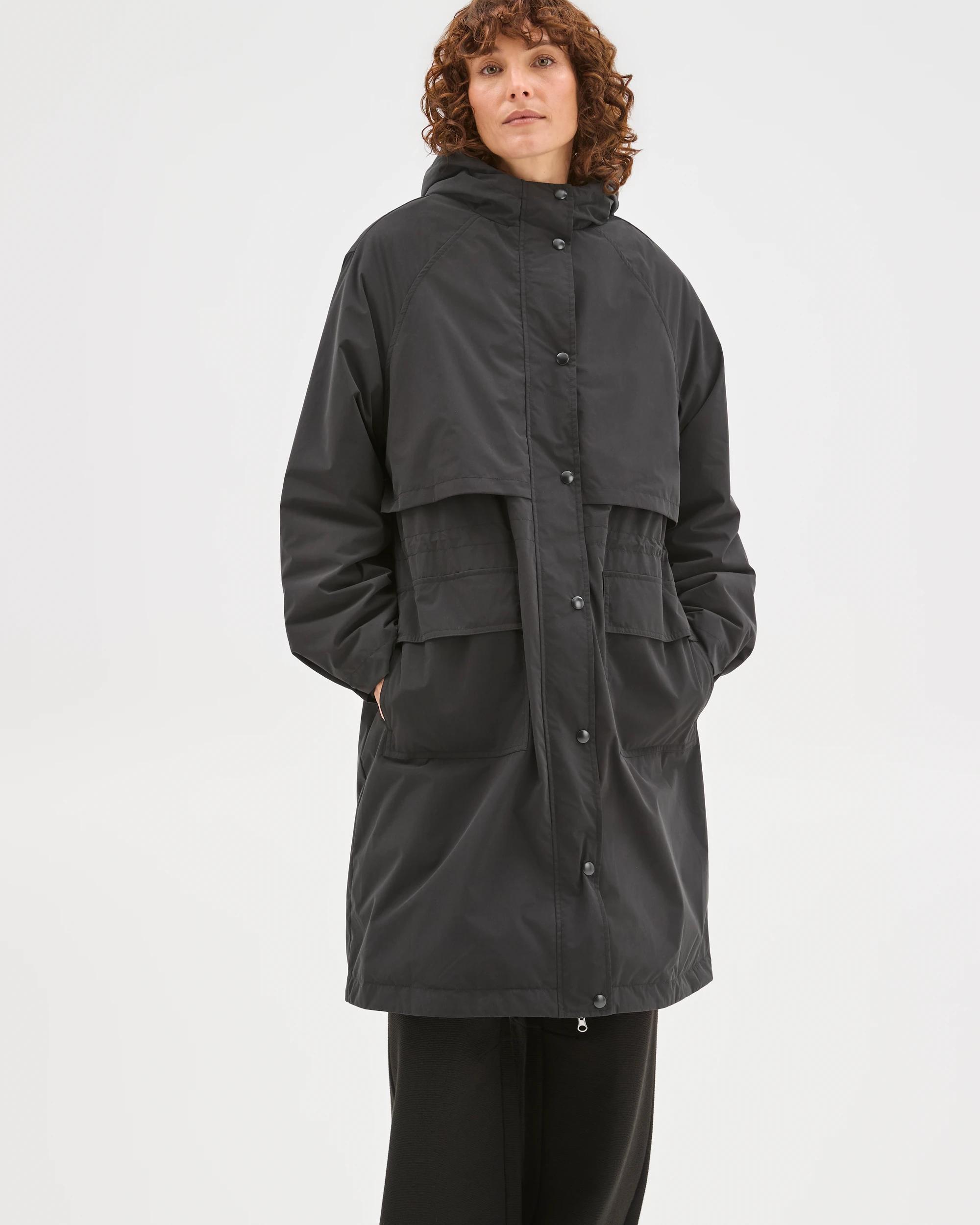 3 Target Active Active Padded Trench Longline Jacket BLACK, 3 of 9